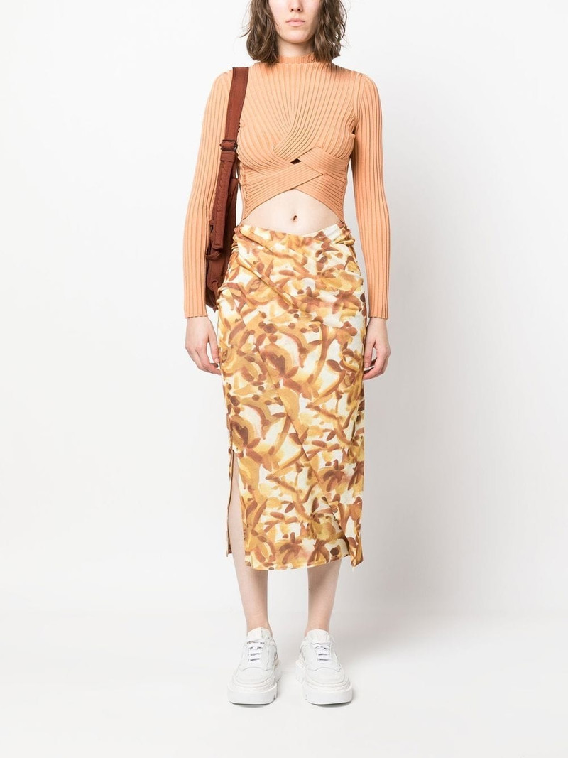 Stella McCartney cut-out knitted jumper outlook