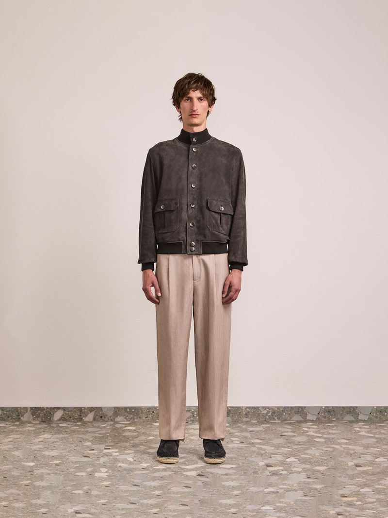 VINCENTE SUEDE BOMBER JACKET 3