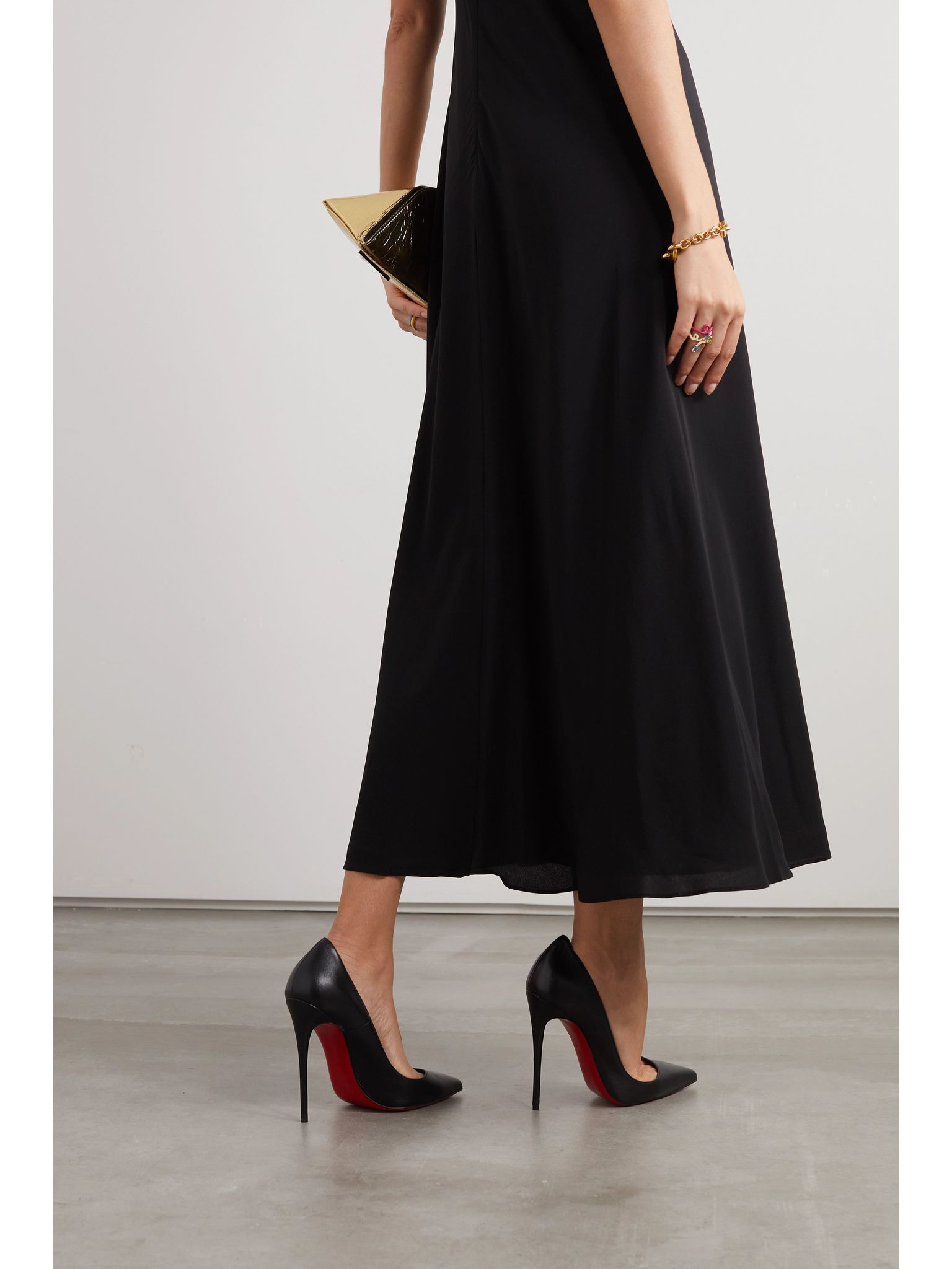 So Kate 120 leather pumps Black - 2