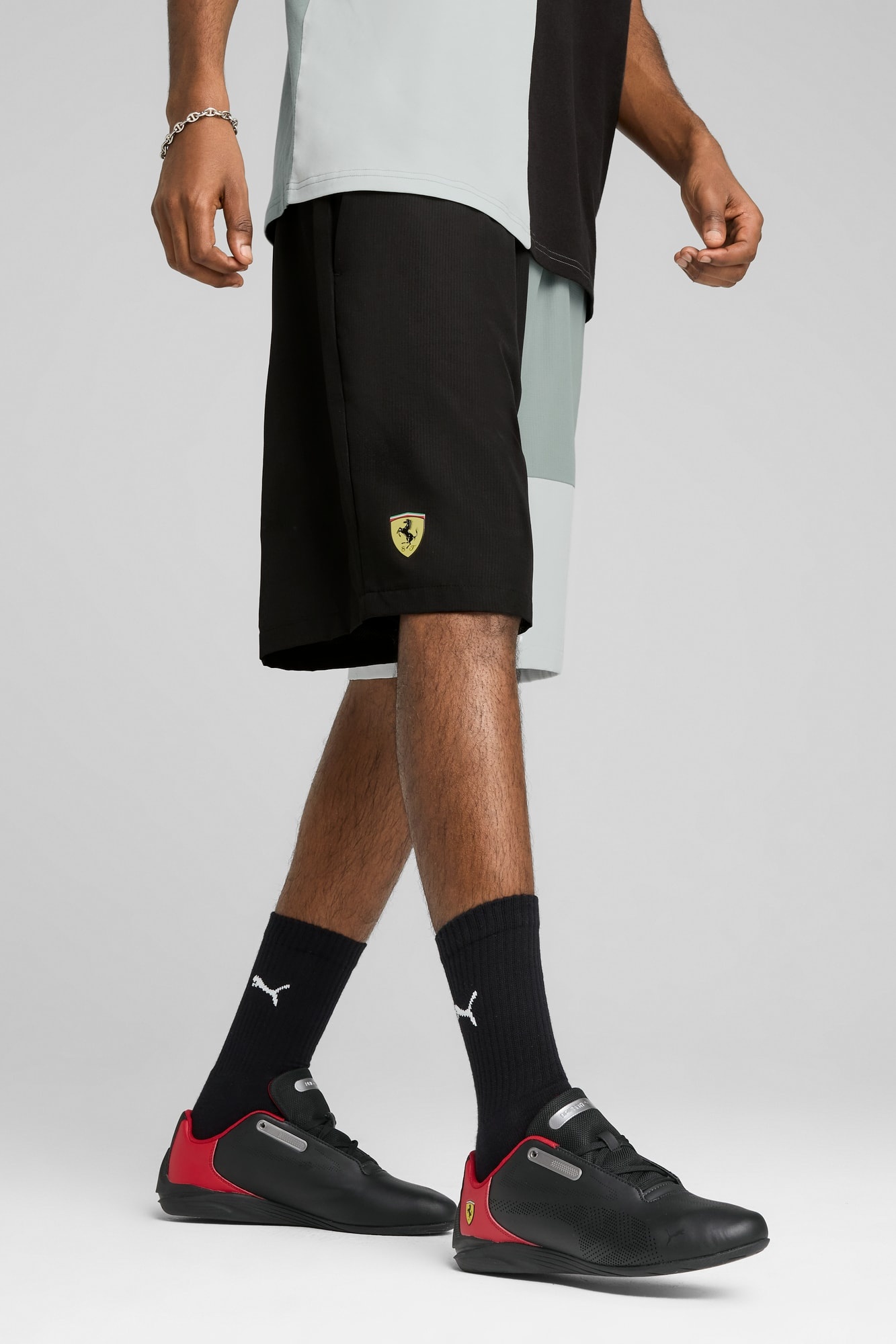 Scuderia Ferrari Race Men's Lifestyle Shorts - 3