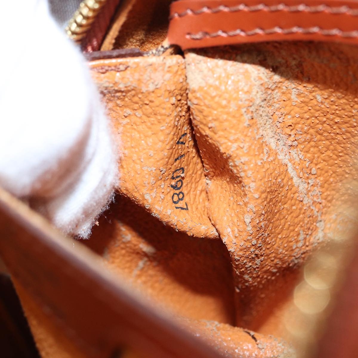 LOUIS VUITTON Epi Mabillon Backpack Brown M52233 - 12