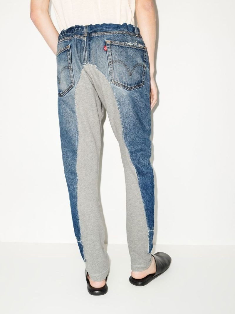 panelled straight-leg trousers 3