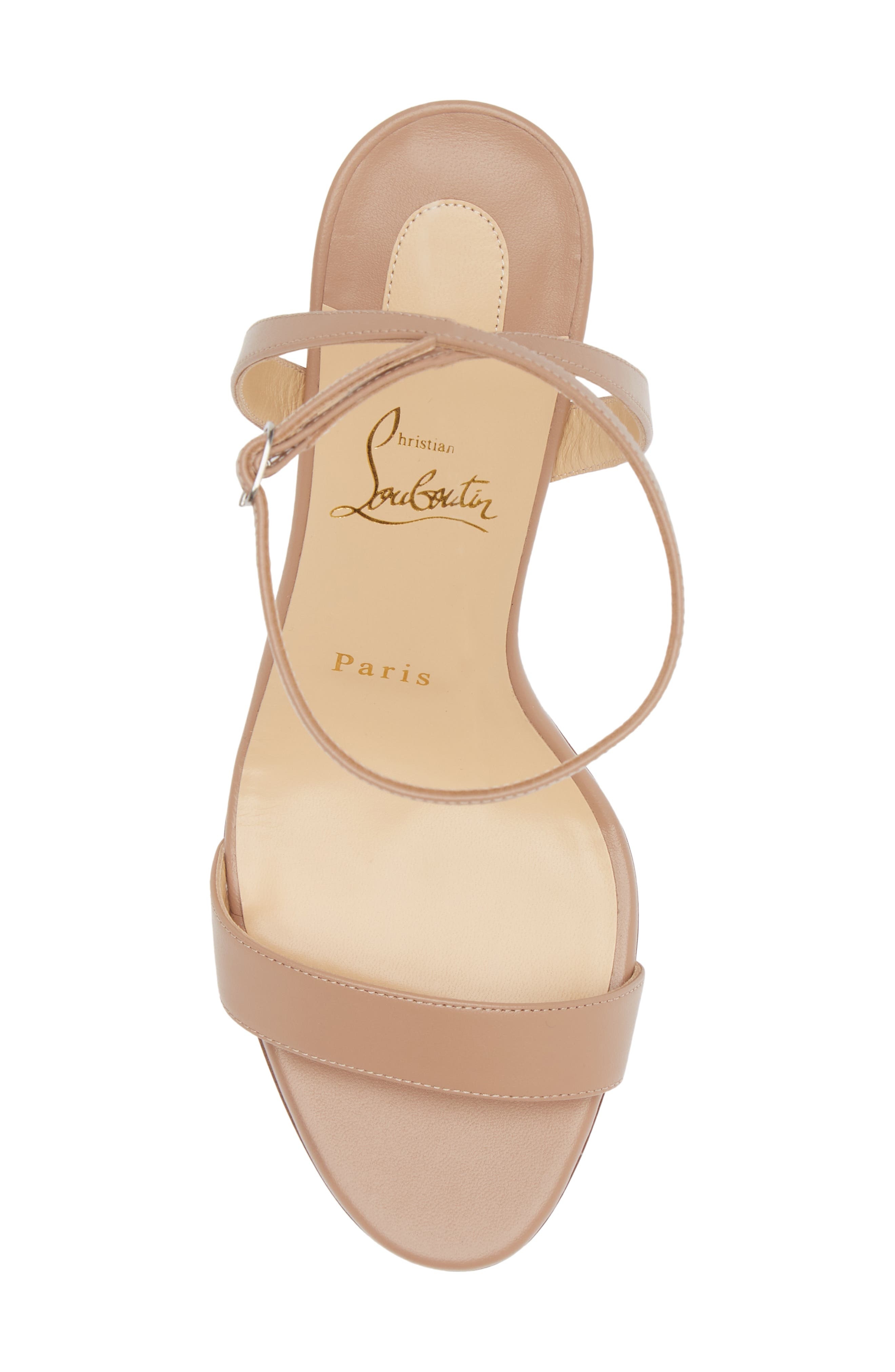 Christian Louboutin Loubigirl Ankle Strap Sandal in Blush at Nordstrom - 5