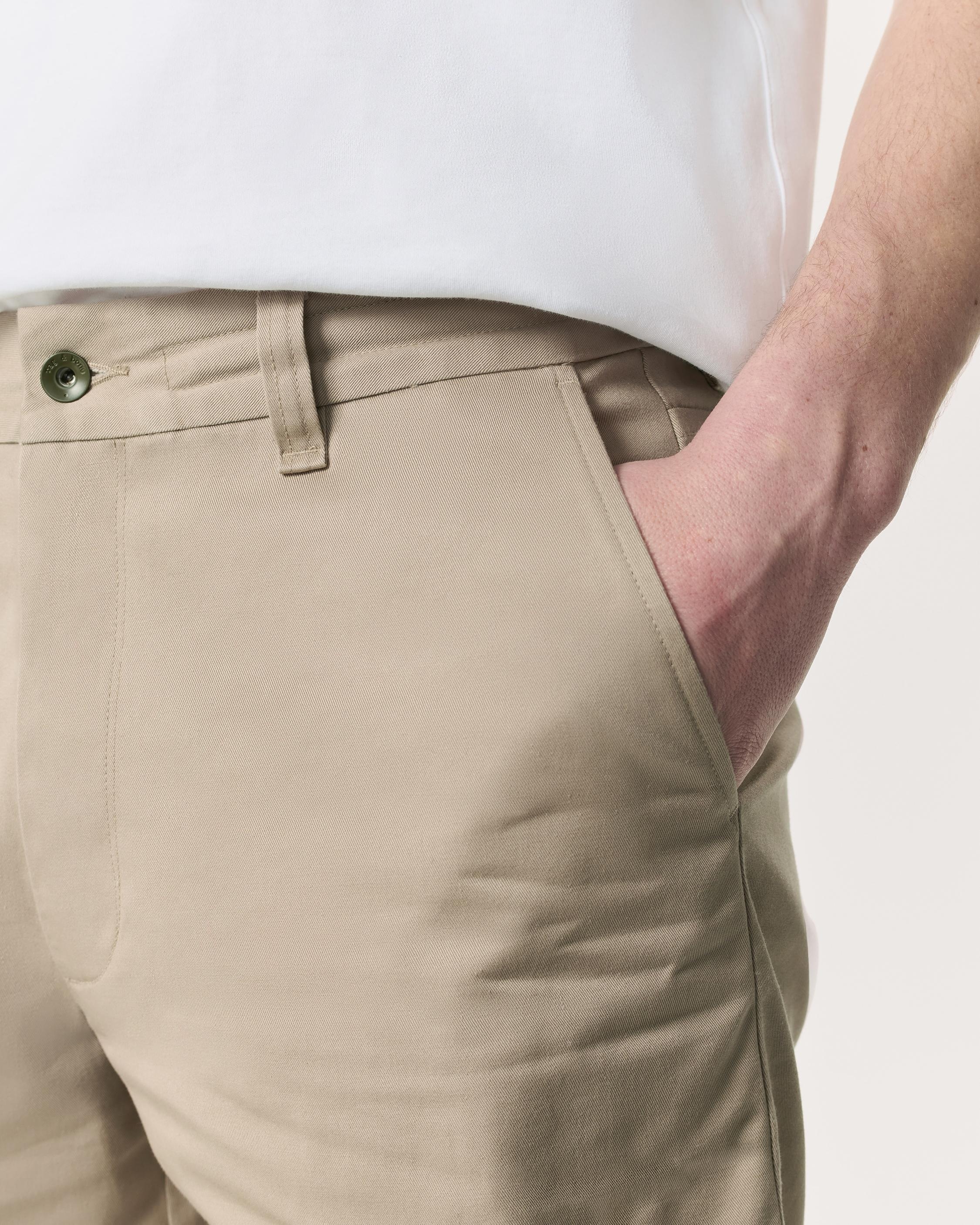 Haydon Straight Fit Cotton Chino Shorts - 4