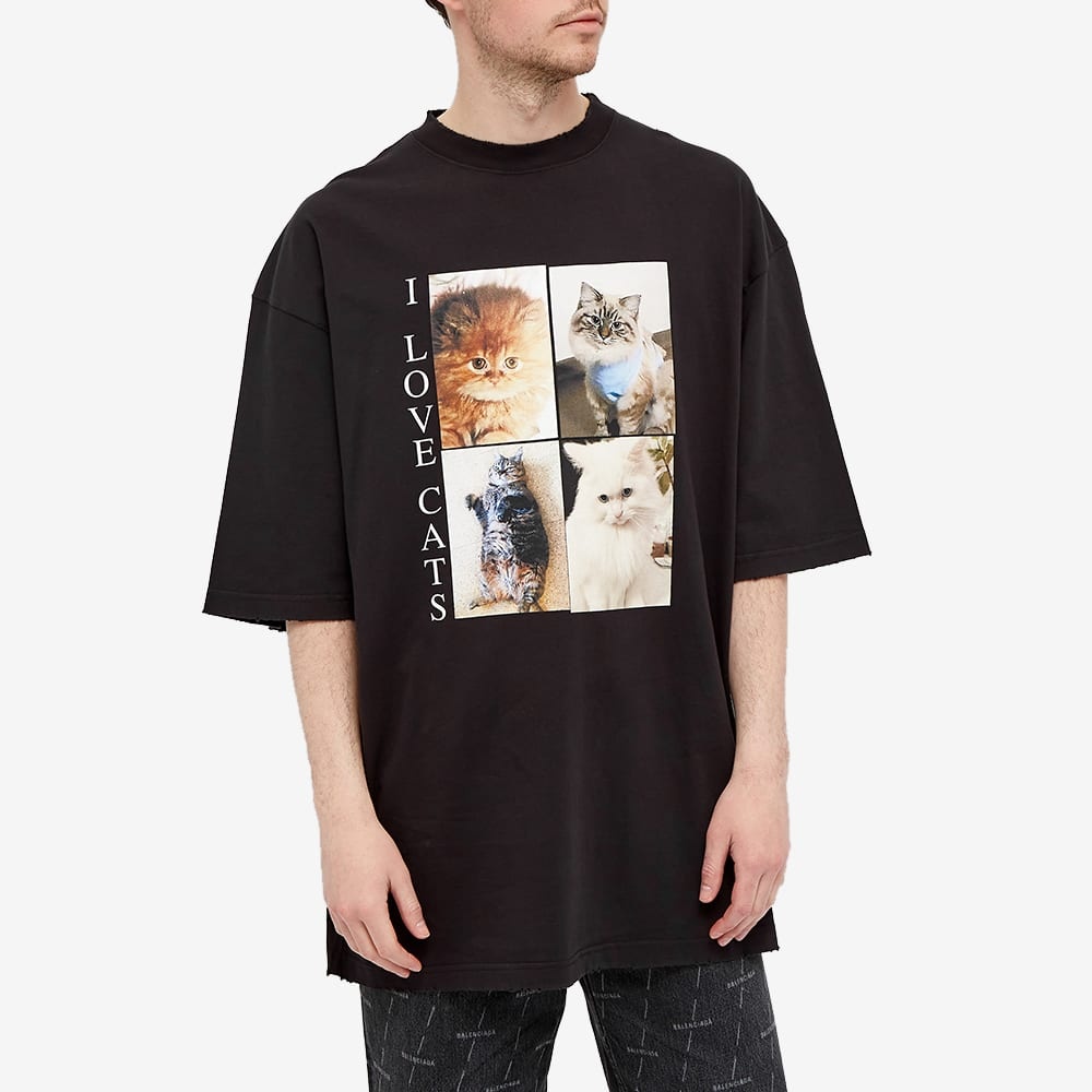 Balenciaga Oversized Cat Tee - 4