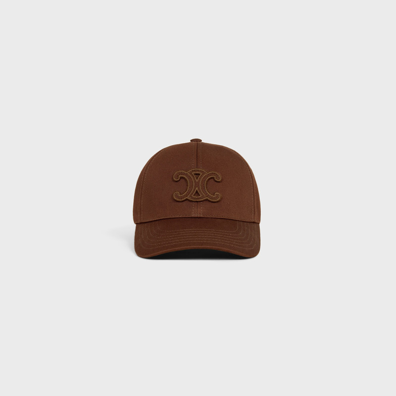 CELINE triomphe baseball cap IN cotton gabardine outlook