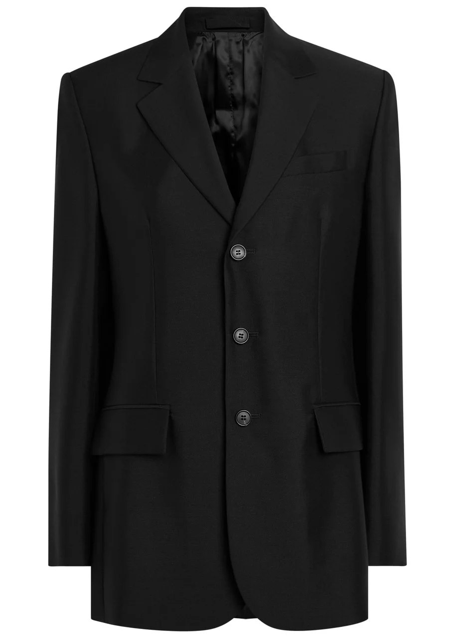 Wardrobe.nyc Mohair-blend Blazer - 1