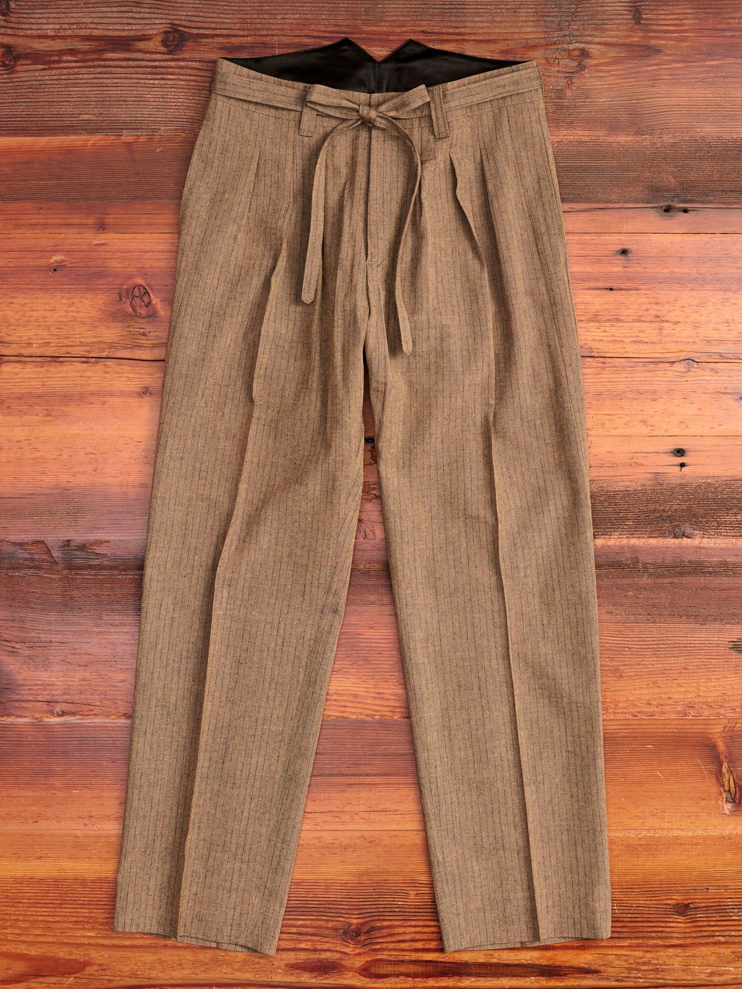 visvim Hakama Pants Santome in Grey | REVERSIBLE