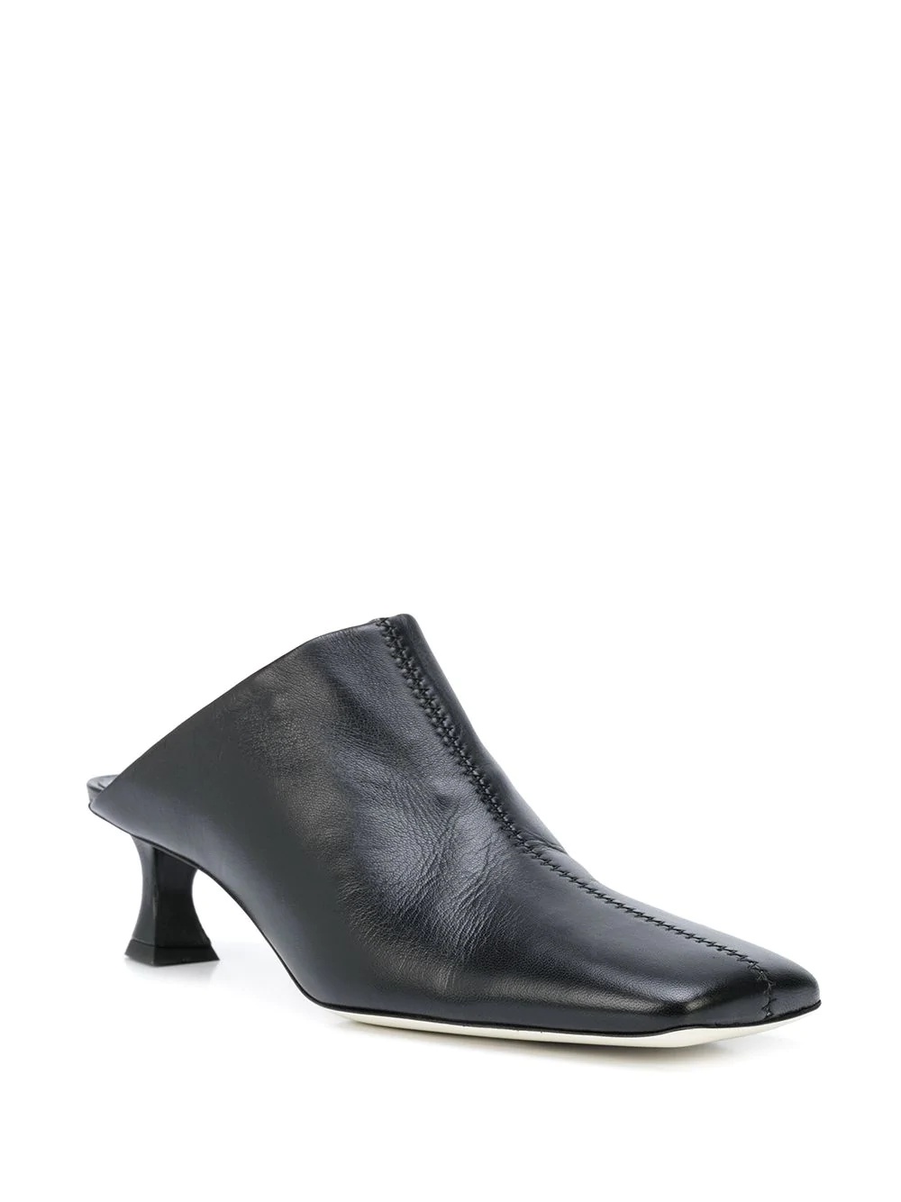 square-toe 45mm mules - 2