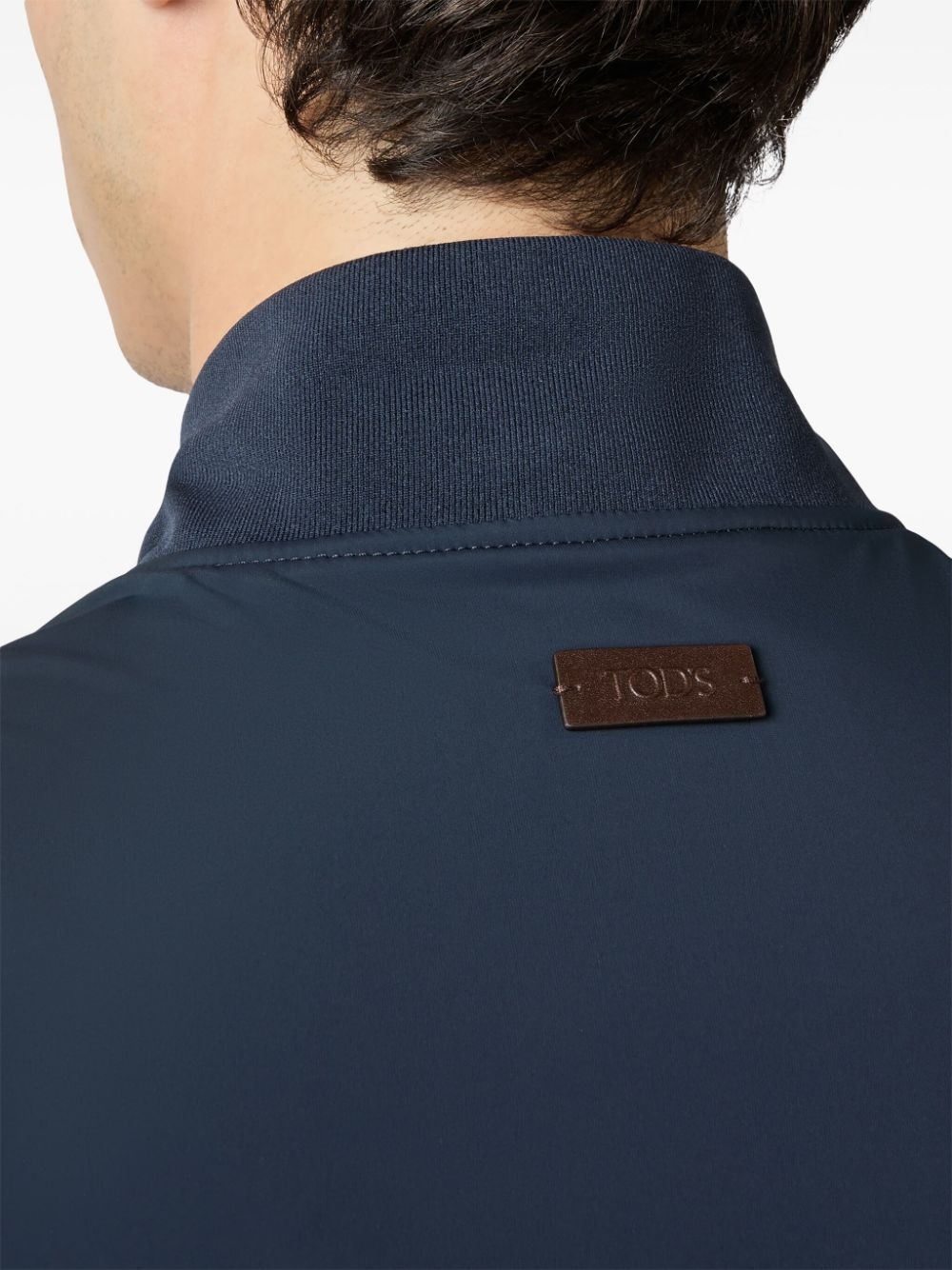 technical fabric bomber jacket - 4