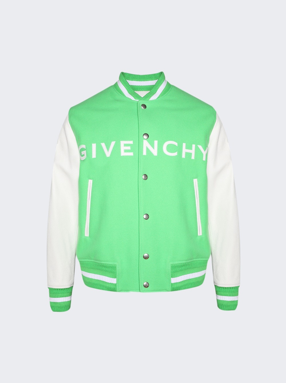 Varsity Jacket Bright Green - 1