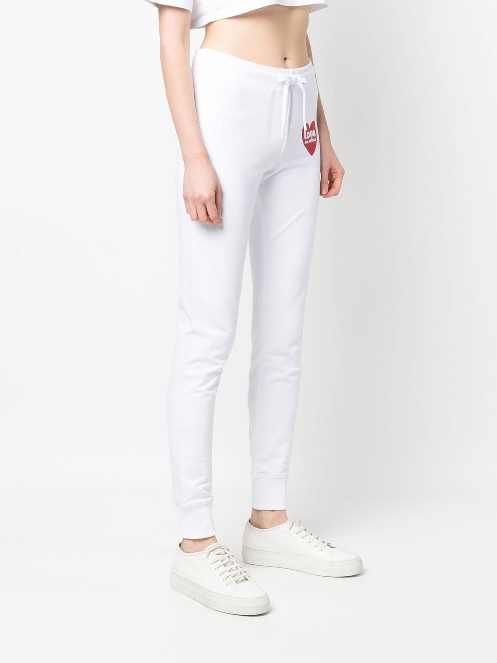 logo-print track trousers - 3