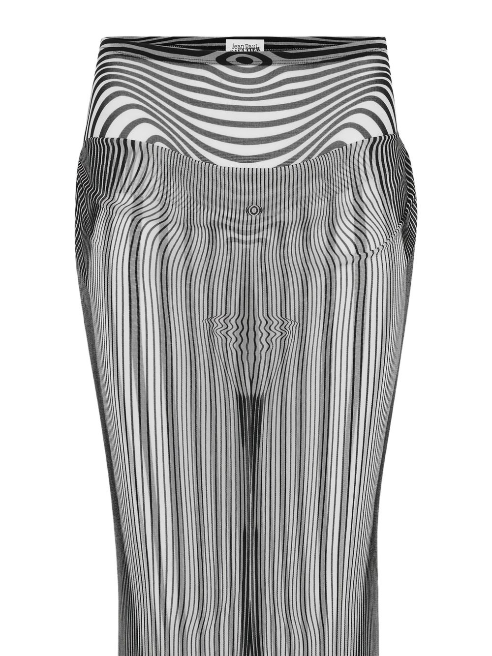 body-morphing draped maxi skirt - 2