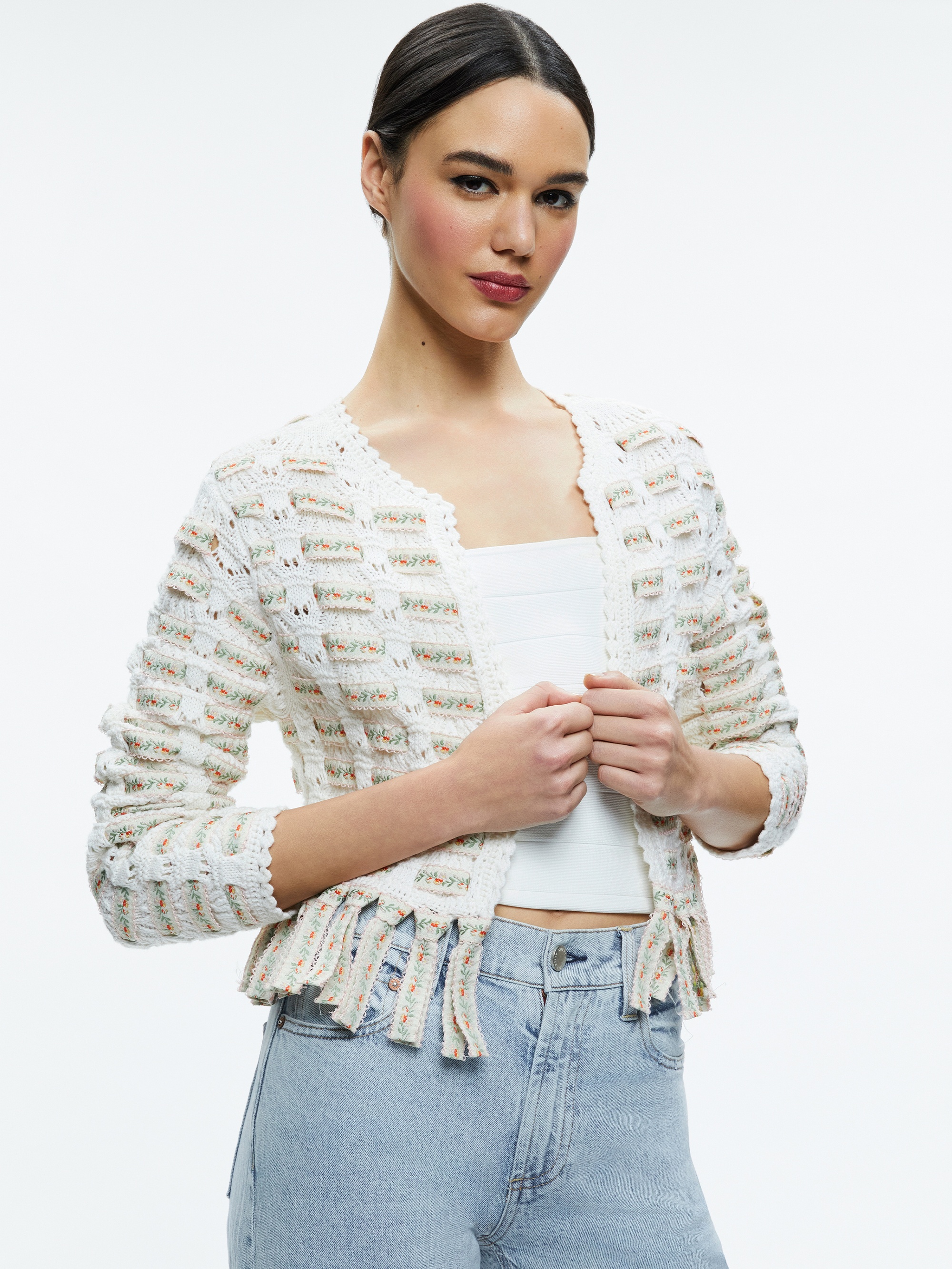 TAWNA RIBBON CARDIGAN - 3