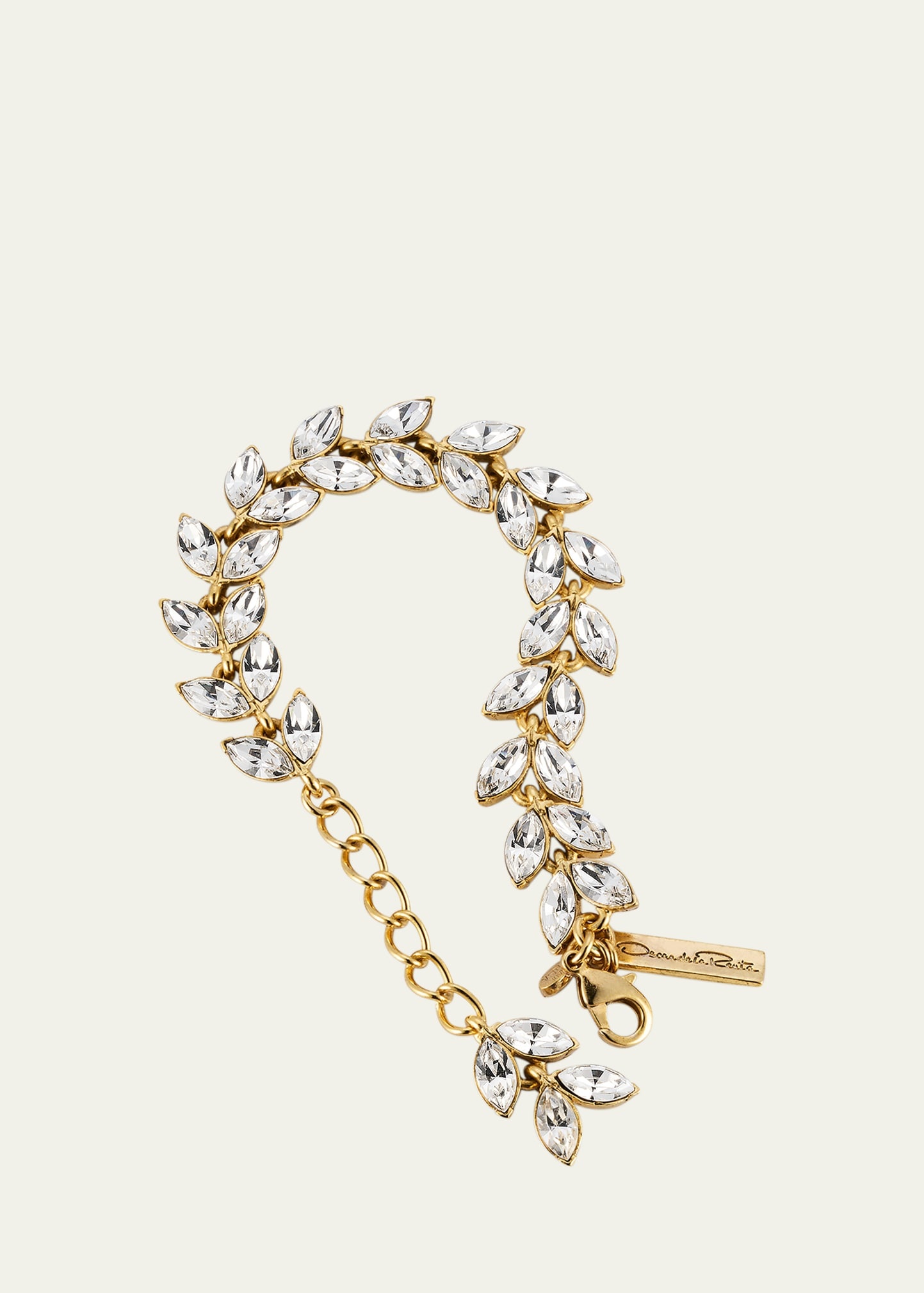 Crystal Leaf Bracelet - 4