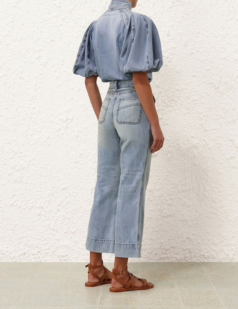 CROPPED FLARE JEAN 4
