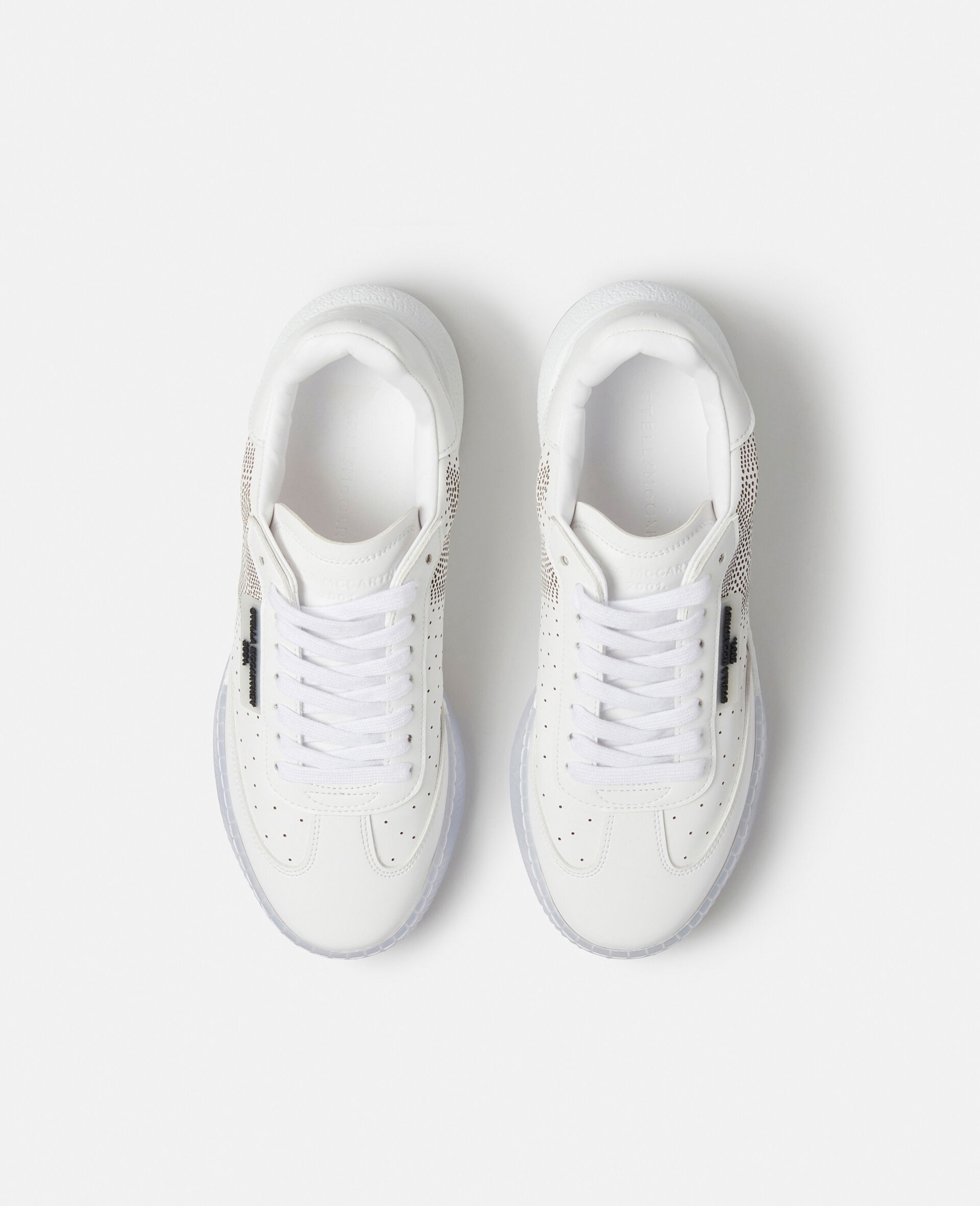 スニーカー STELLA McCARTNEY White Alter Mat Loop Sneakers Stella McCartney Loop Semi Shine Alt Mat Sneakers | Shopbop