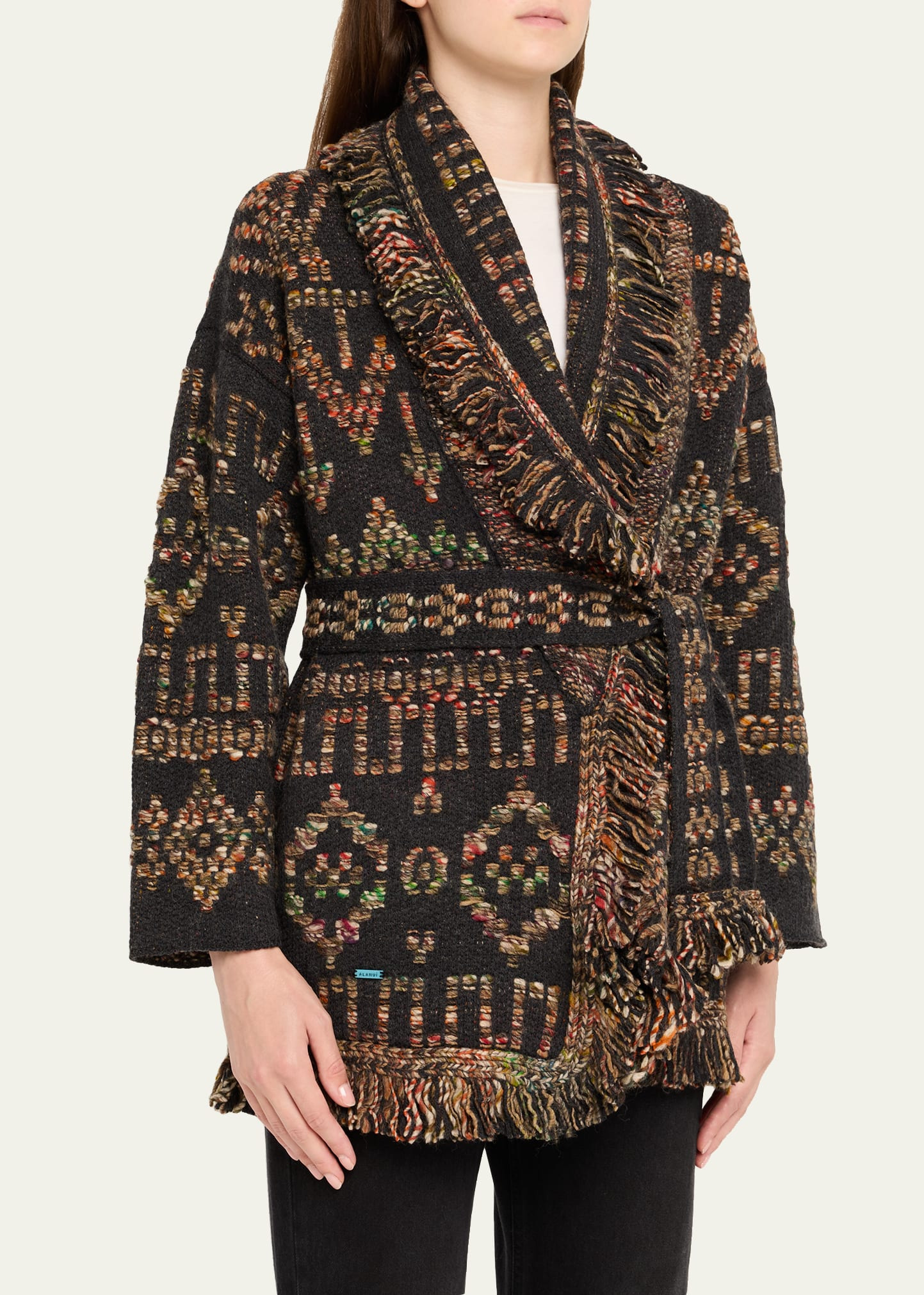 Grunge Beat Wrap Cardigan - 4