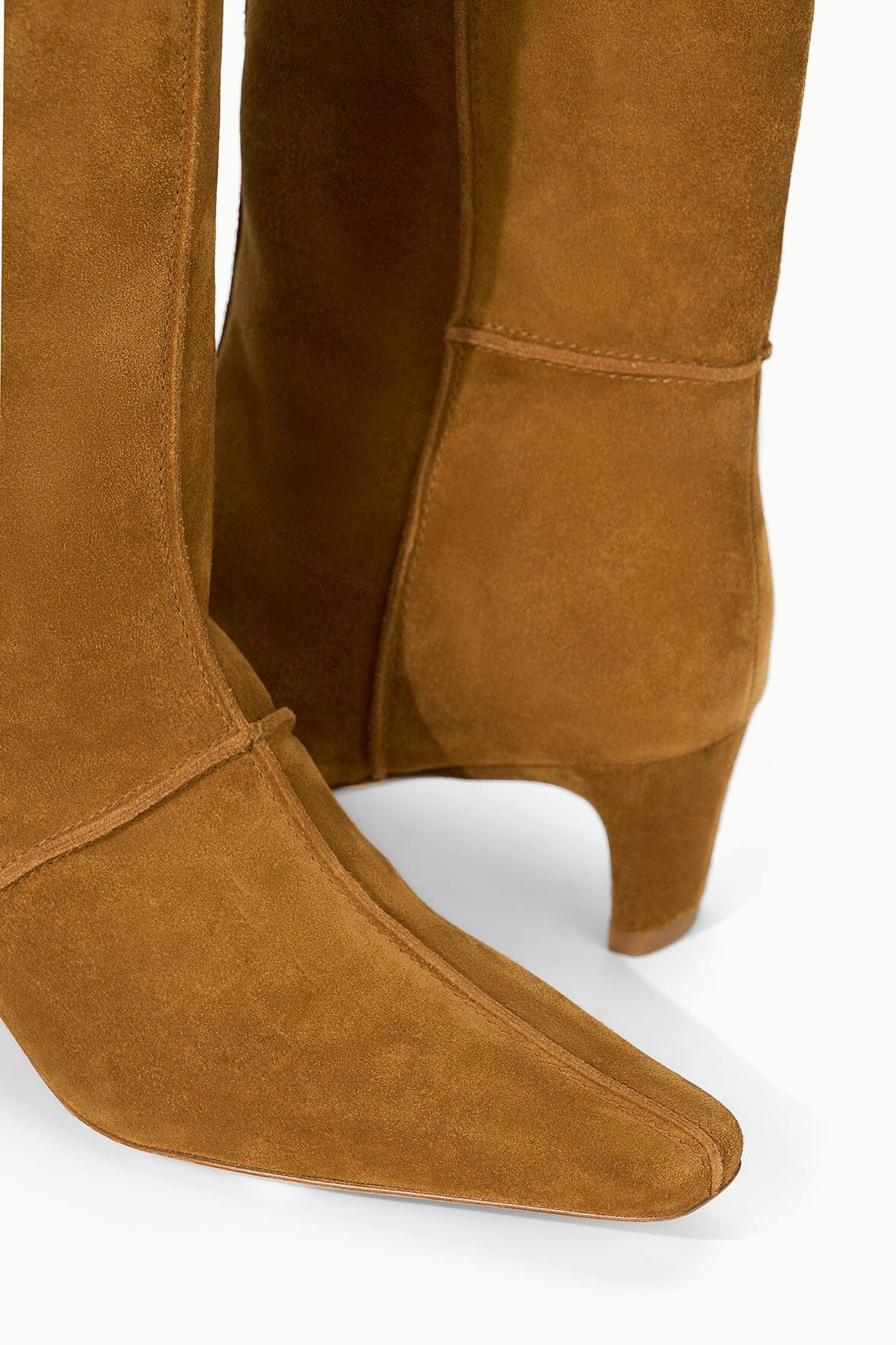 STAUD WALLY BOOT TAN SUEDE - 7