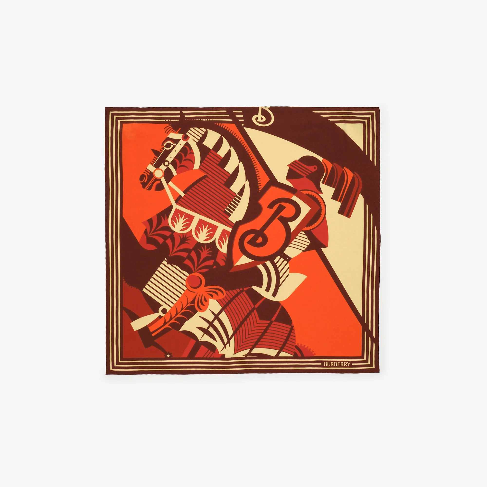 Knight Silk Scarf - 1