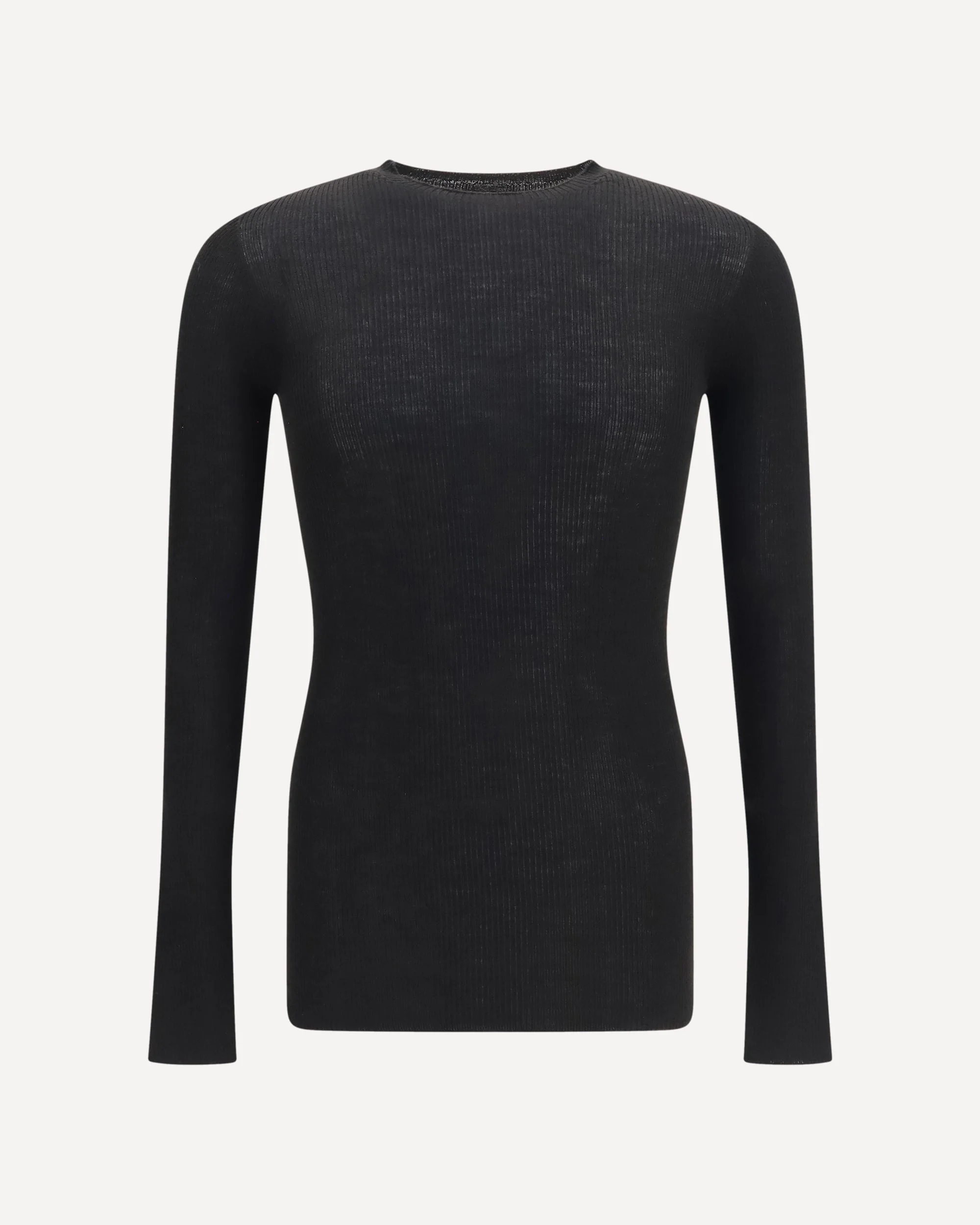 Slim ribbed long-sleeve Sweater - 1