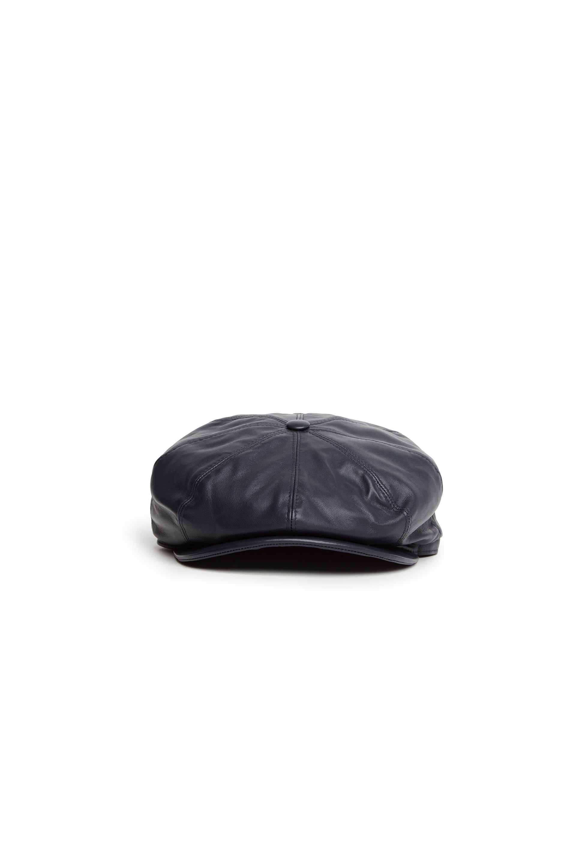 Tremelo Leather Newsboy Cap - 2