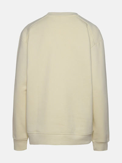 GANNI IVORY ORGANIC COTTON BLEND SWEATSHIRT outlook