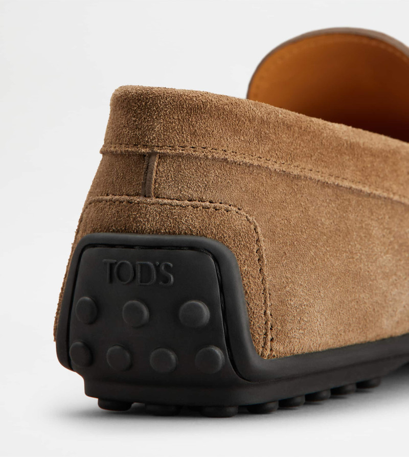CITY GOMMINO LOAFERS IN SUEDE - BROWN 6