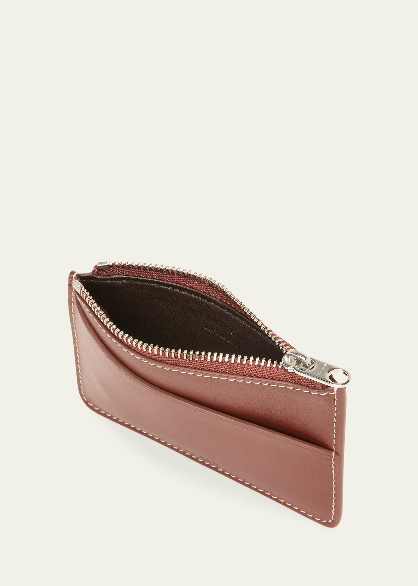 Zip Wallet in Calf Leather - 4