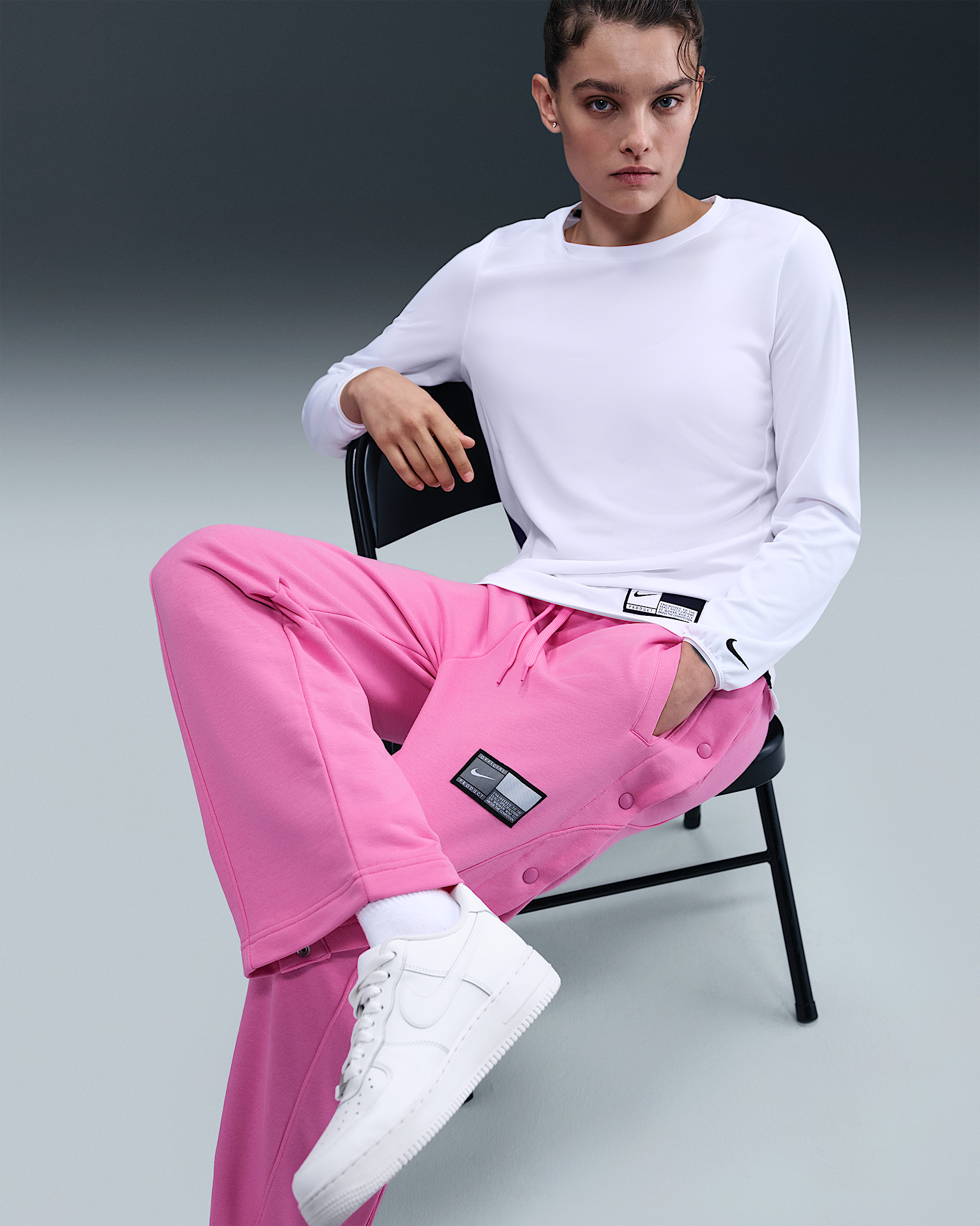 Nike Women's Fleece Tear-Away Basketball Pants - 5
