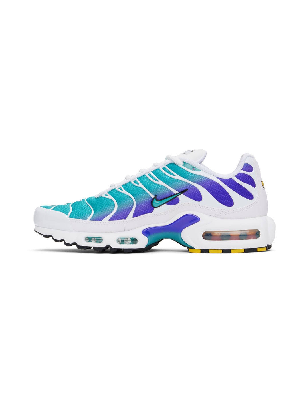 White & Blue Air Max Plus Sneakers - 3
