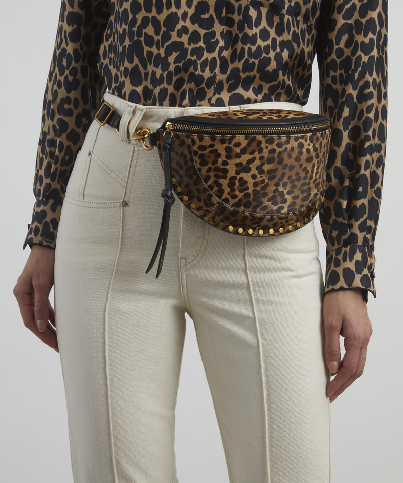 Isabel Marant Skano Leopard Belt Bag outlook
