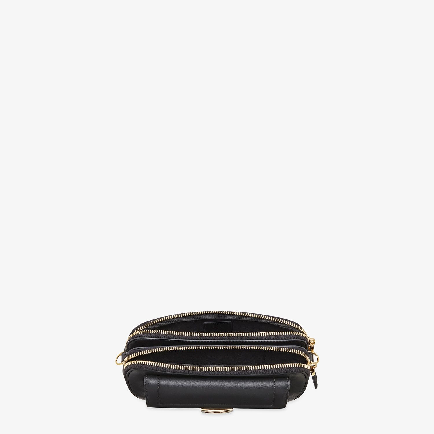 Black leather mini bag - 5