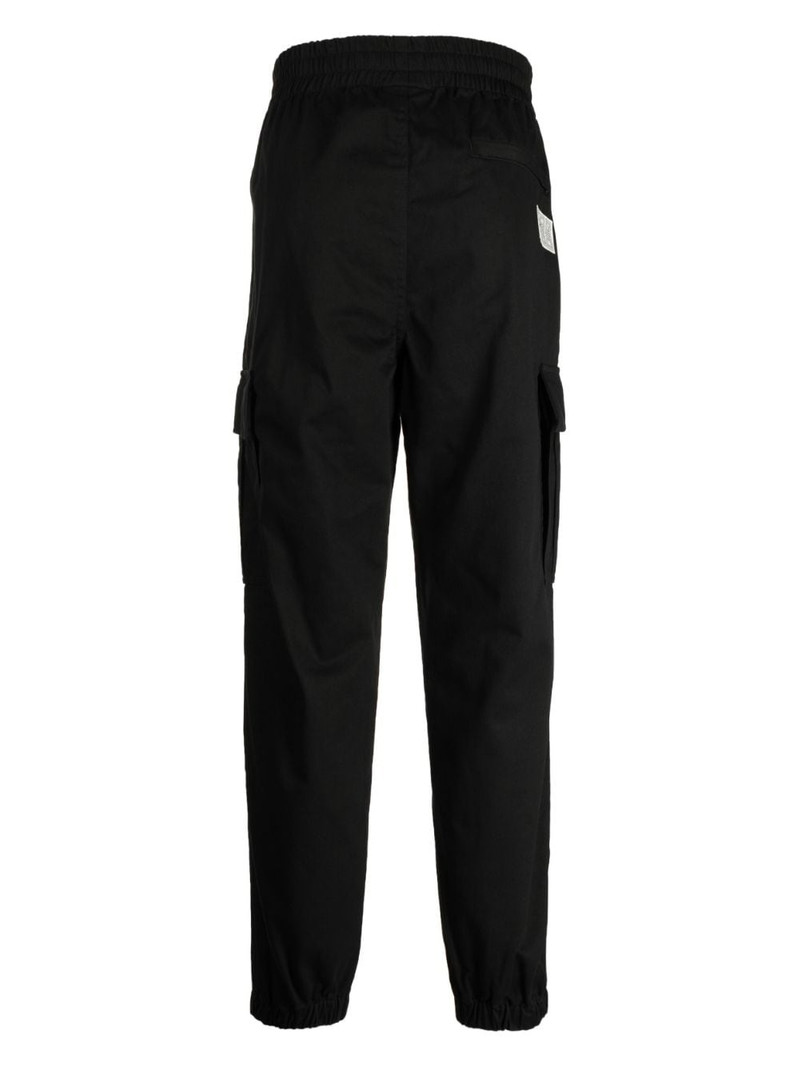 BILLIONAIRE BOYS CLUB logo-patch cargo trousers outlook