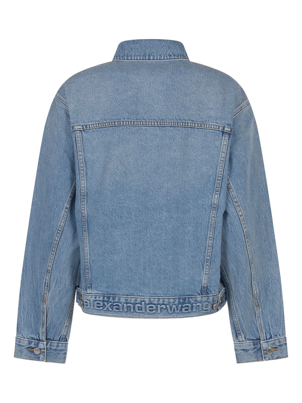 denim trucker jacket - 2