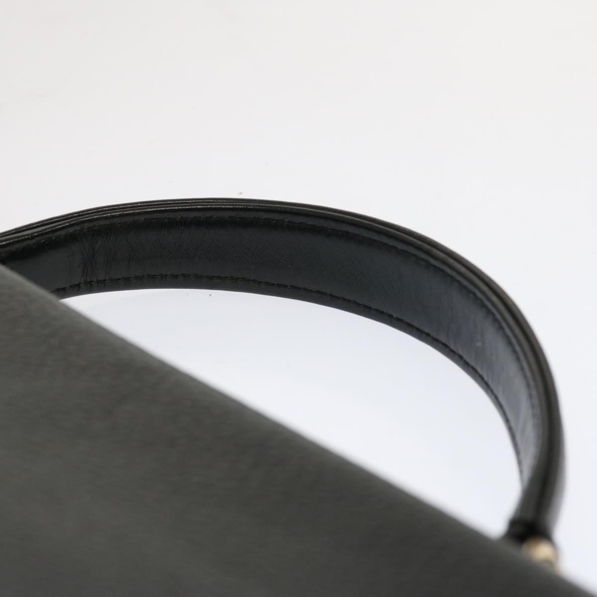Burberry Hand Bag Leather Black - 8