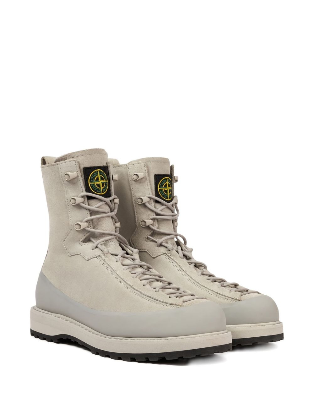 lace-up leather boots - 2