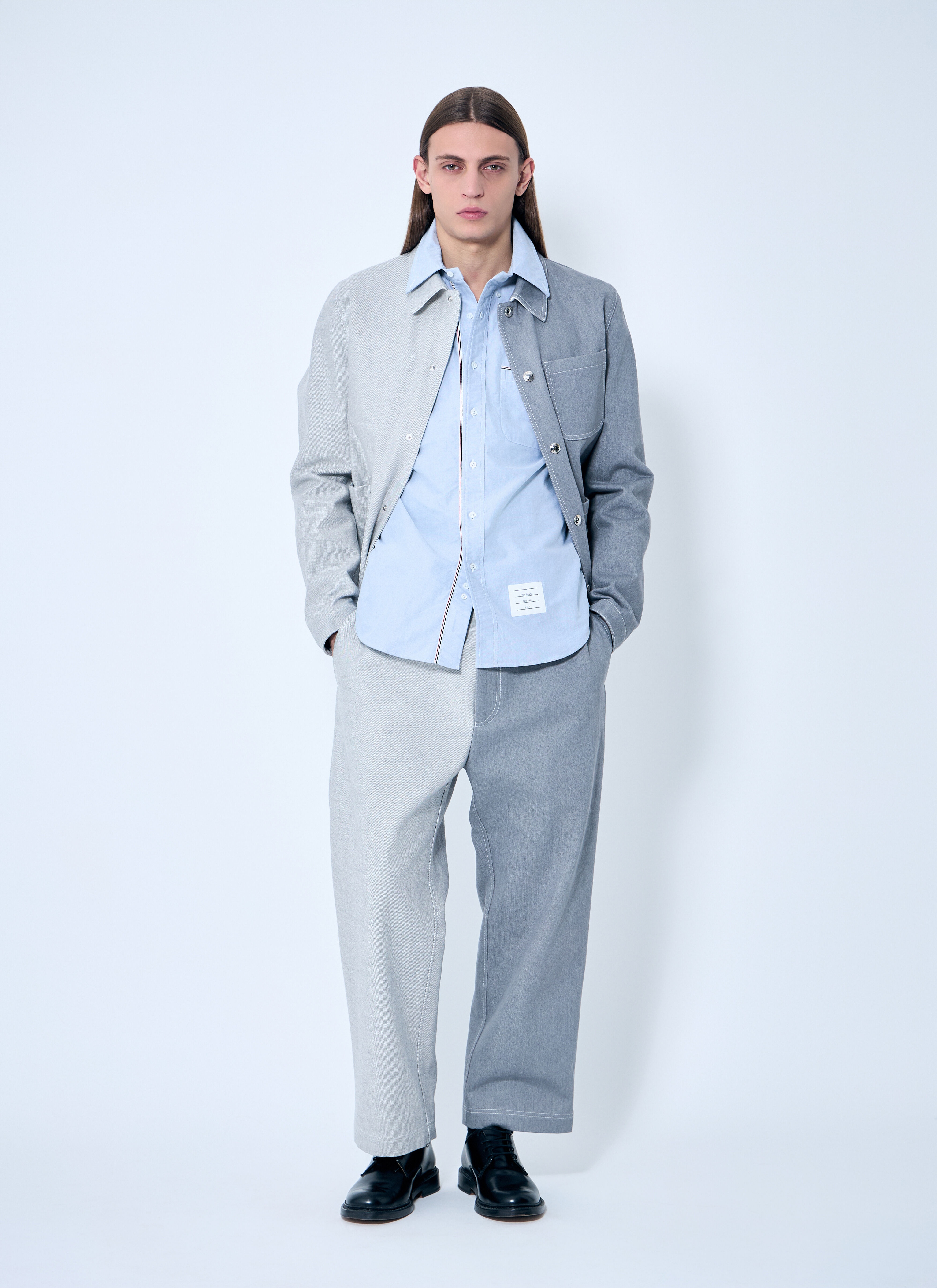Constrast Tailored Pants - 2