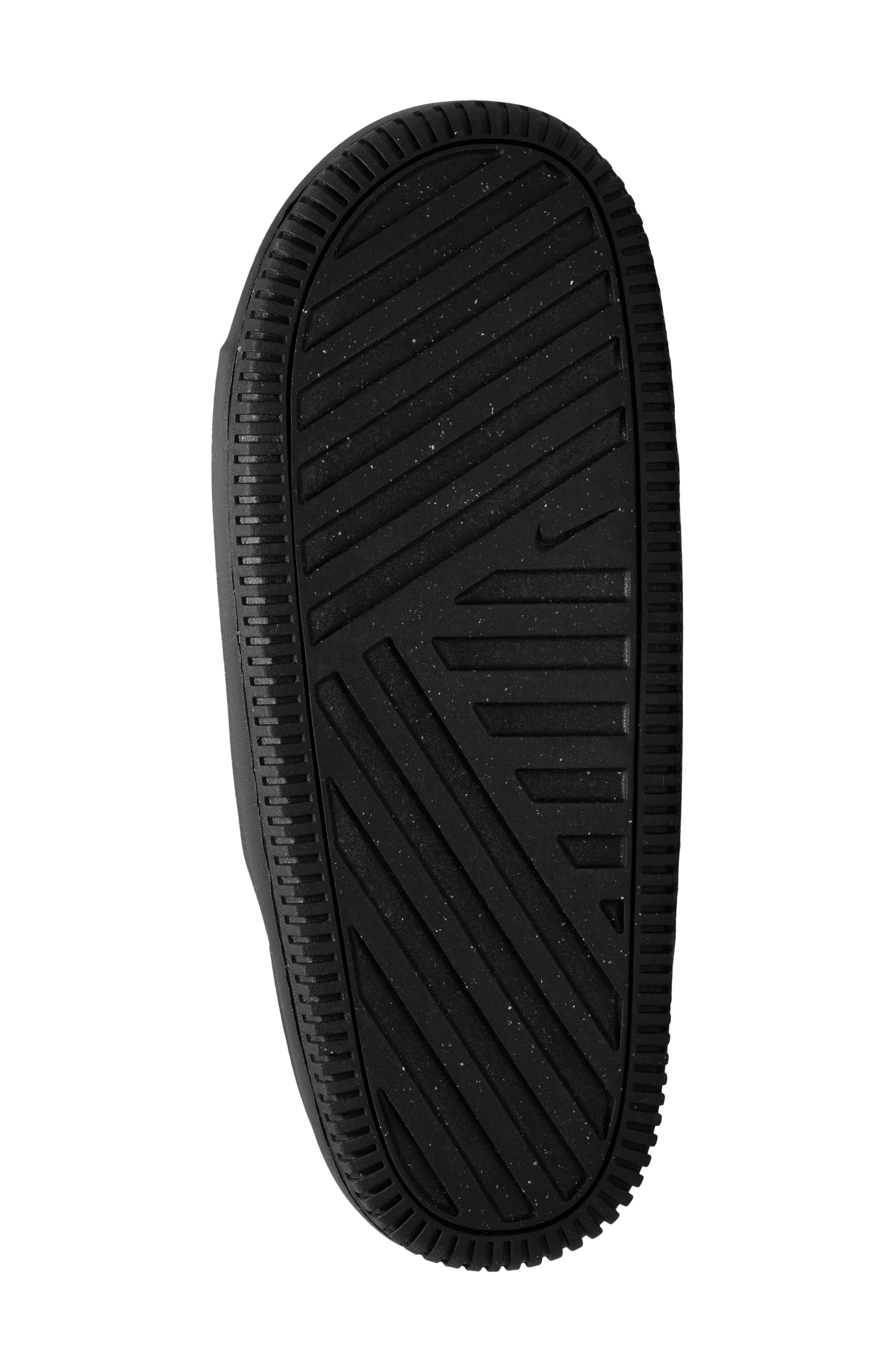 Nike Calm Slide Sandal in Black/Black at Nordstrom - 3