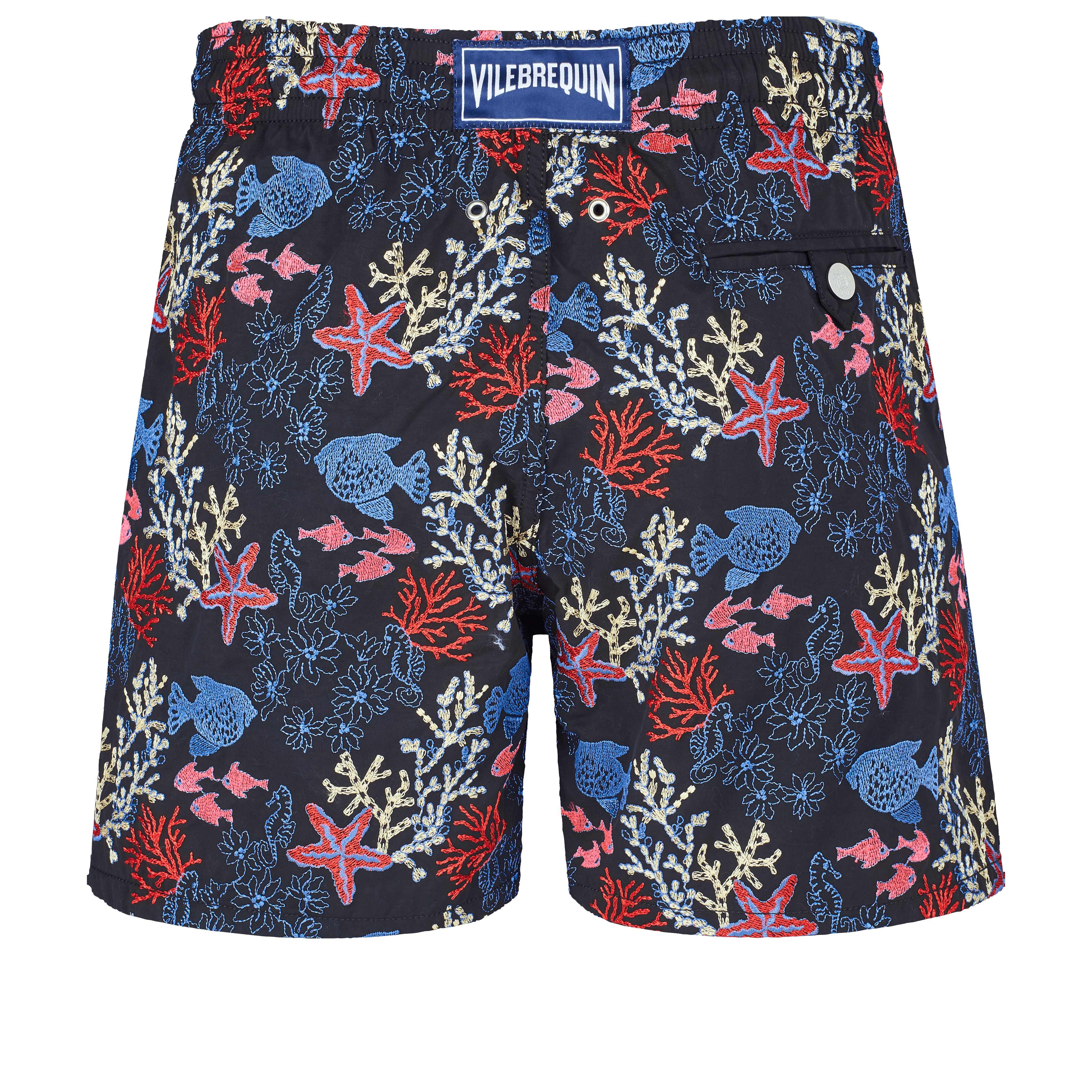 Men Swim Trunks Embroidered Fond Marins - Limited Edition - 2