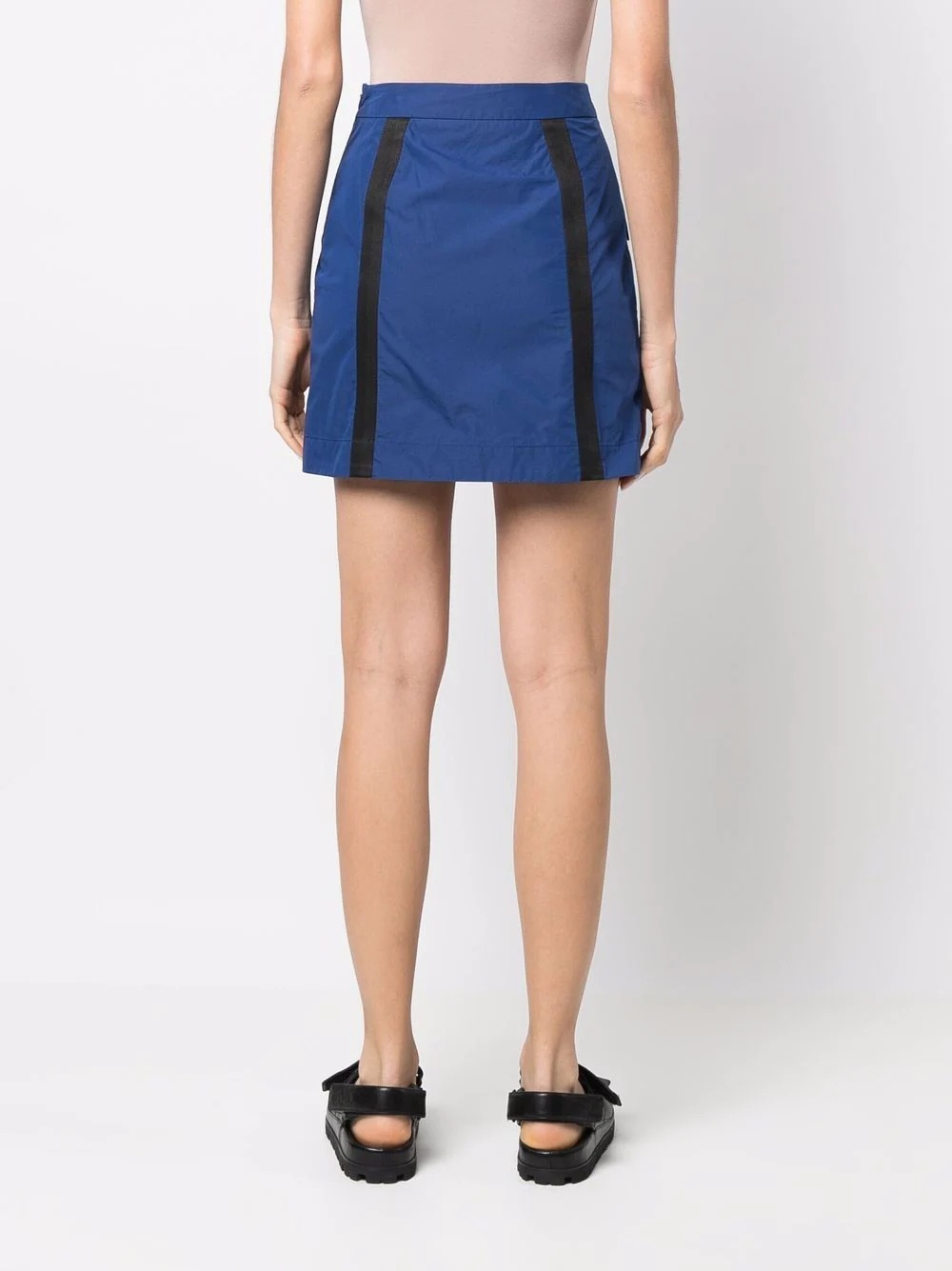 high-waisted cargo skirt - 4