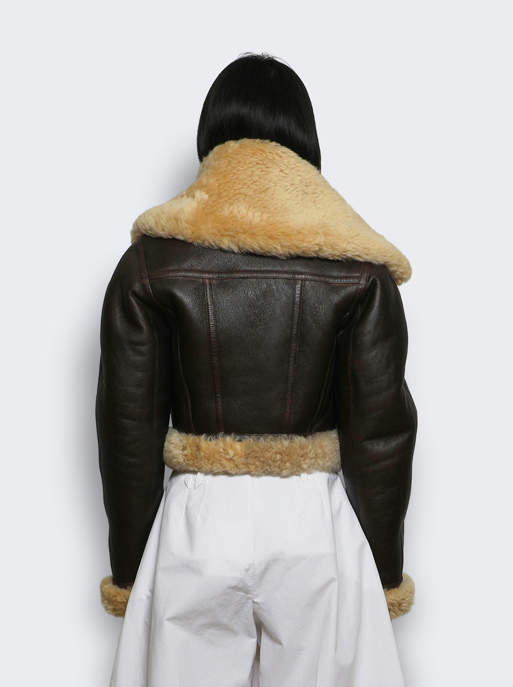 The Aviator Jacket Dark Brown - 5