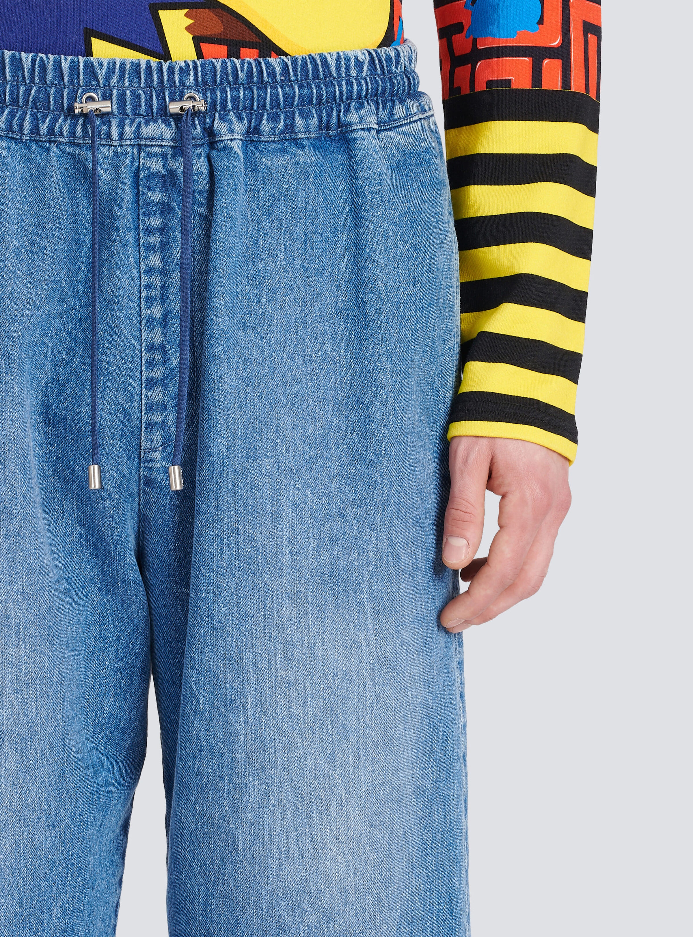Unisex - Nylon cargo jeans - 7