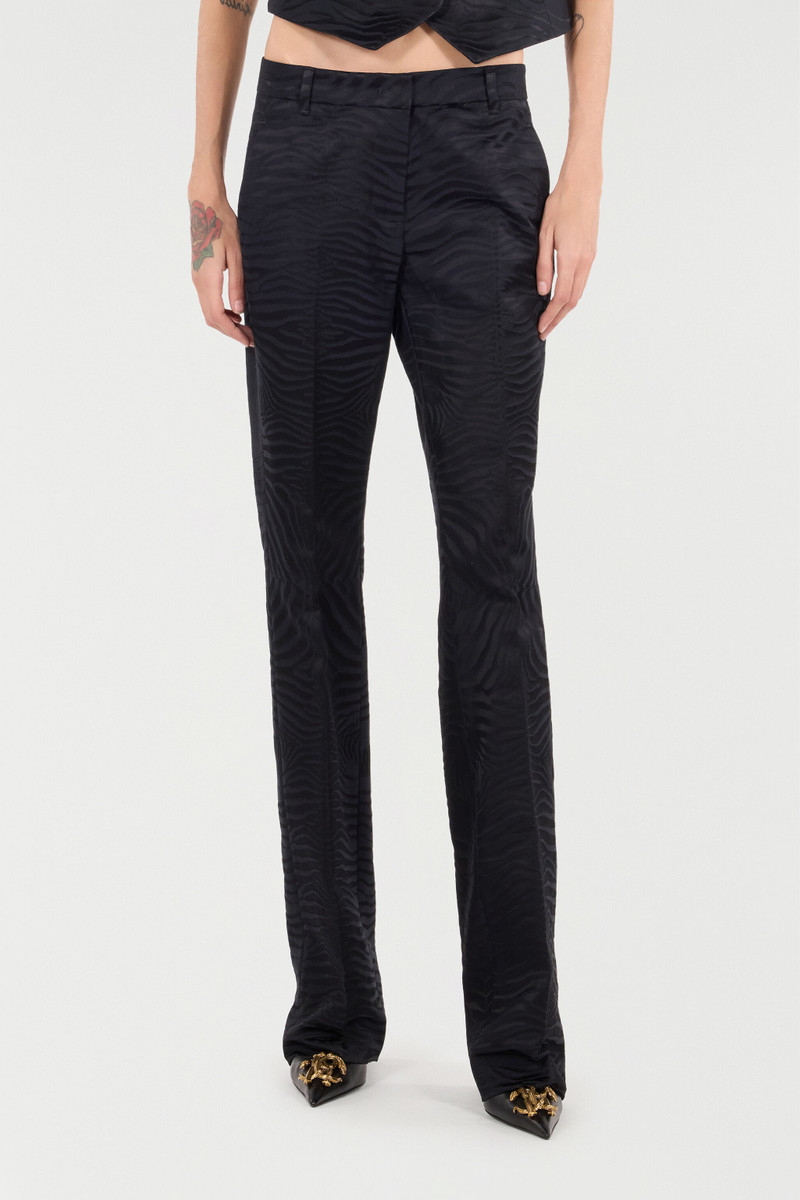 Pants With Solid-Color Tiger Skin Pattern 3