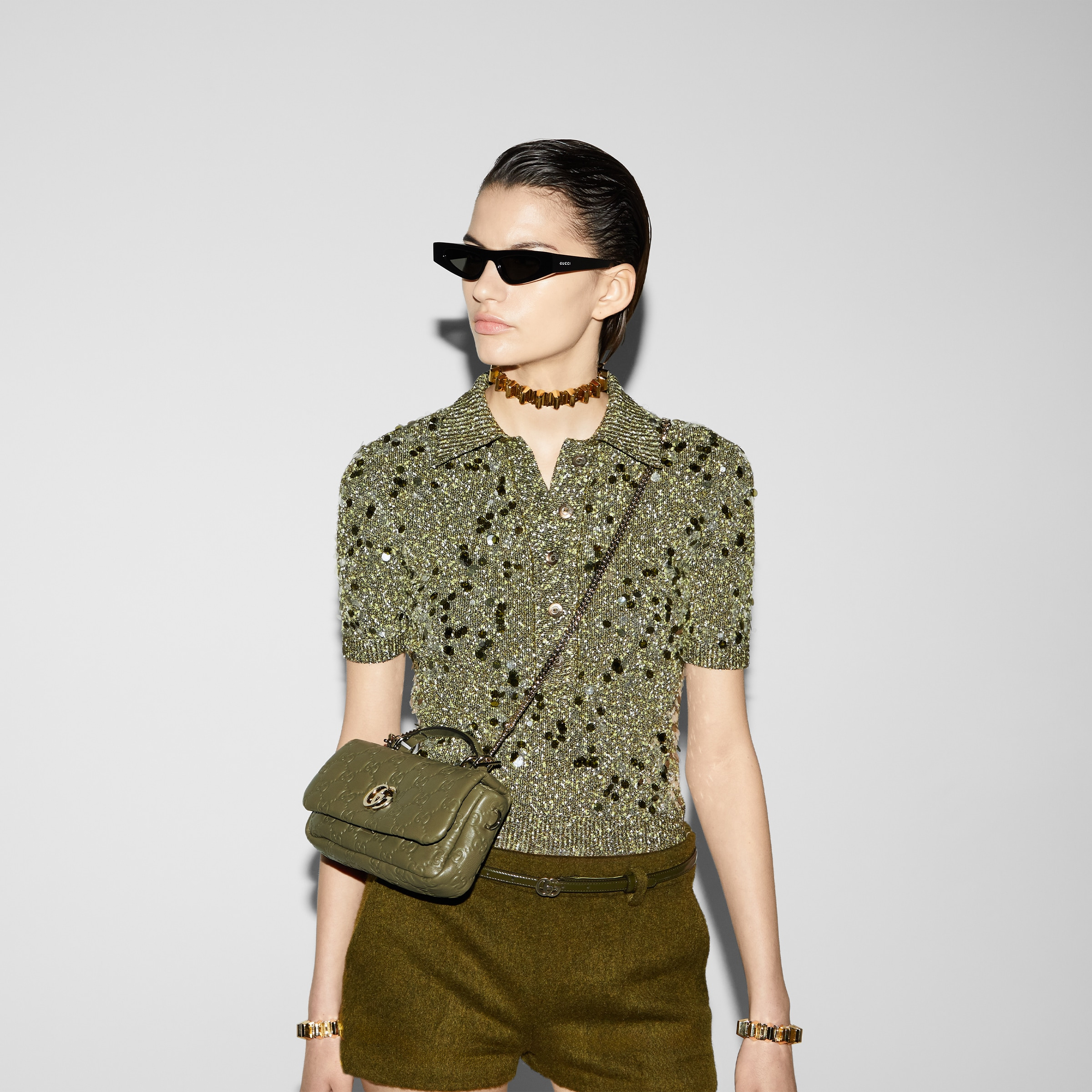 GG Milano mini top handle bag - 5