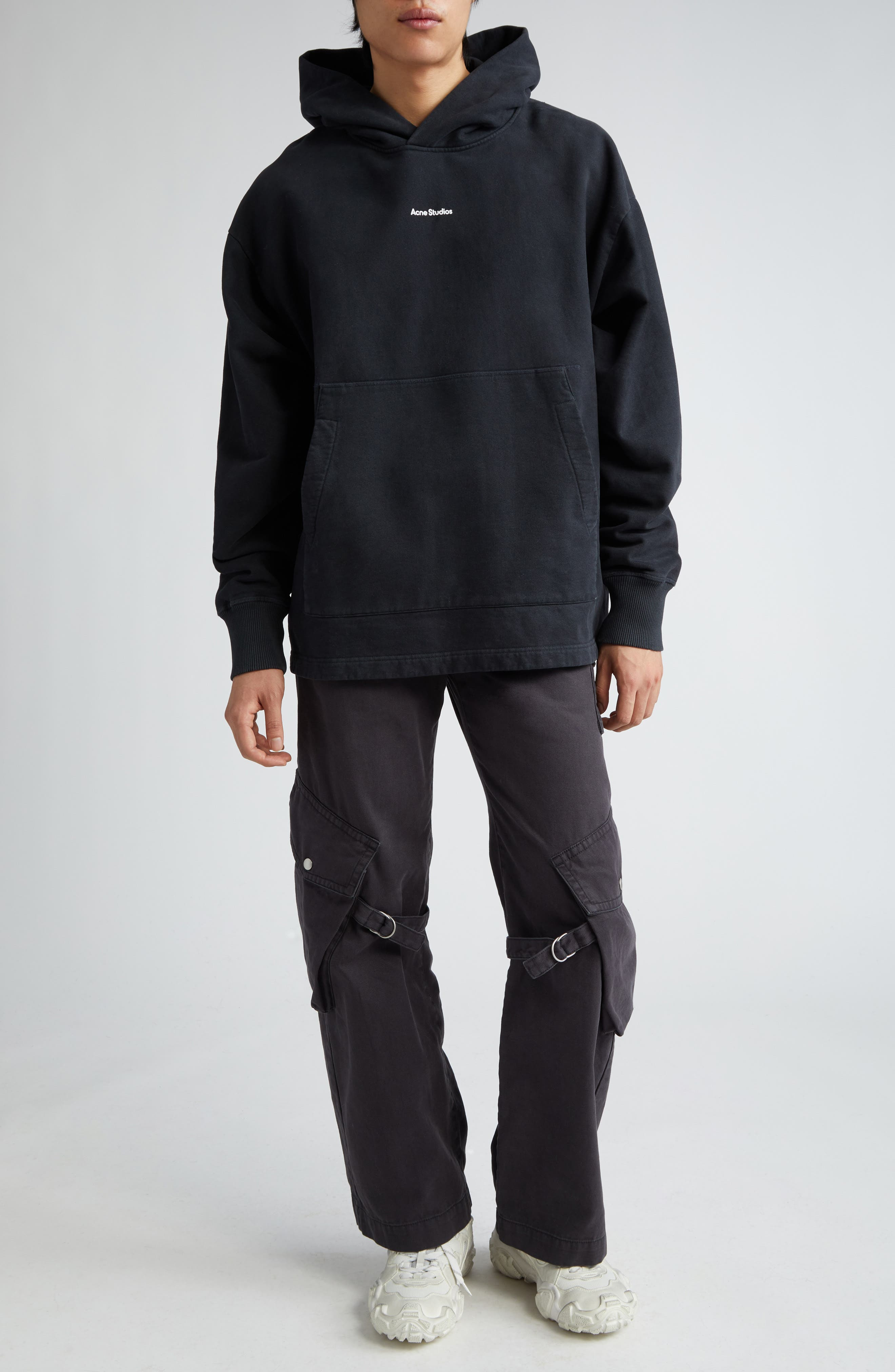Small Logo Embroidered Organic Cotton Hoodie - 2