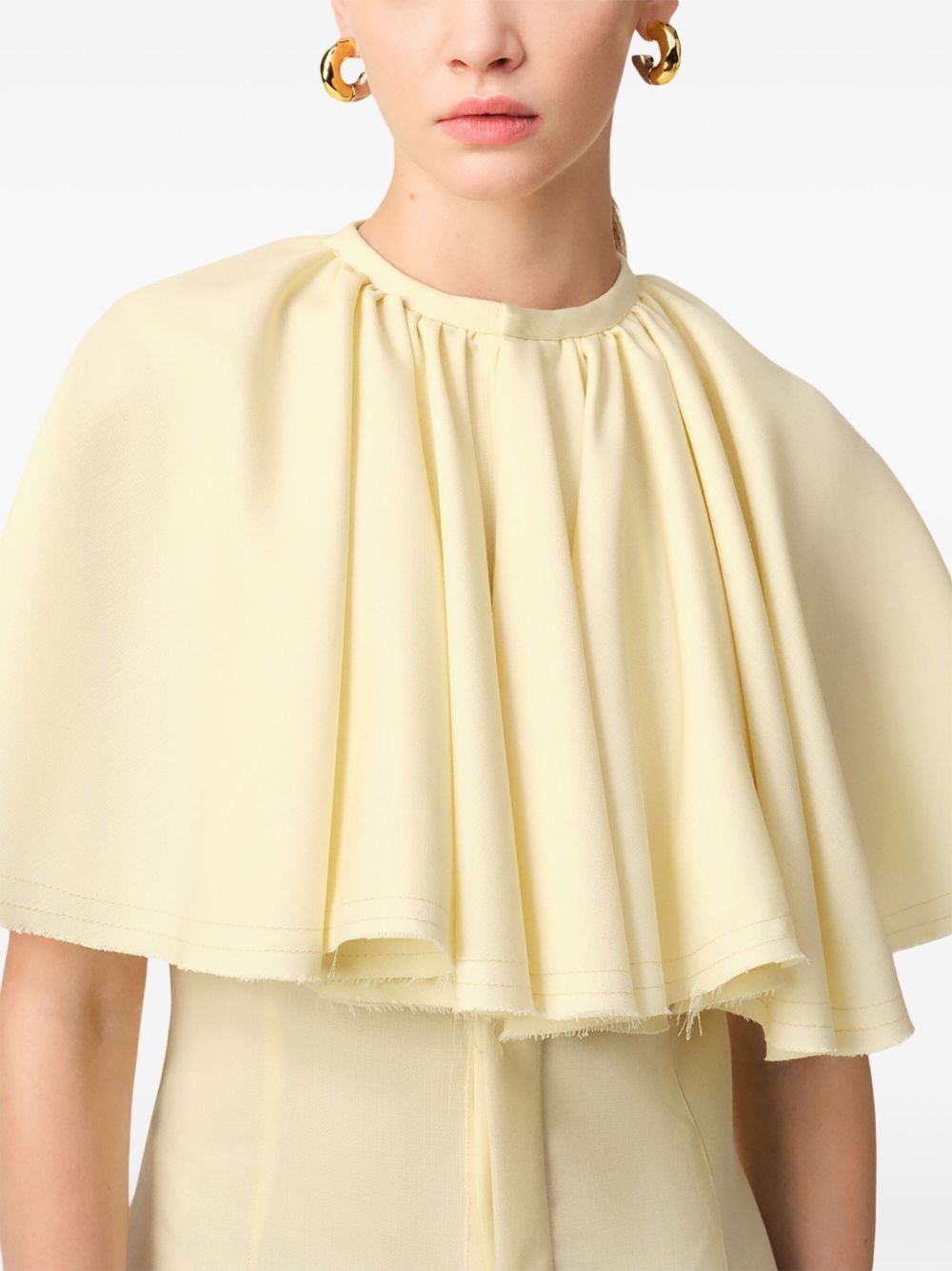 ruffle-detail dress - 6
