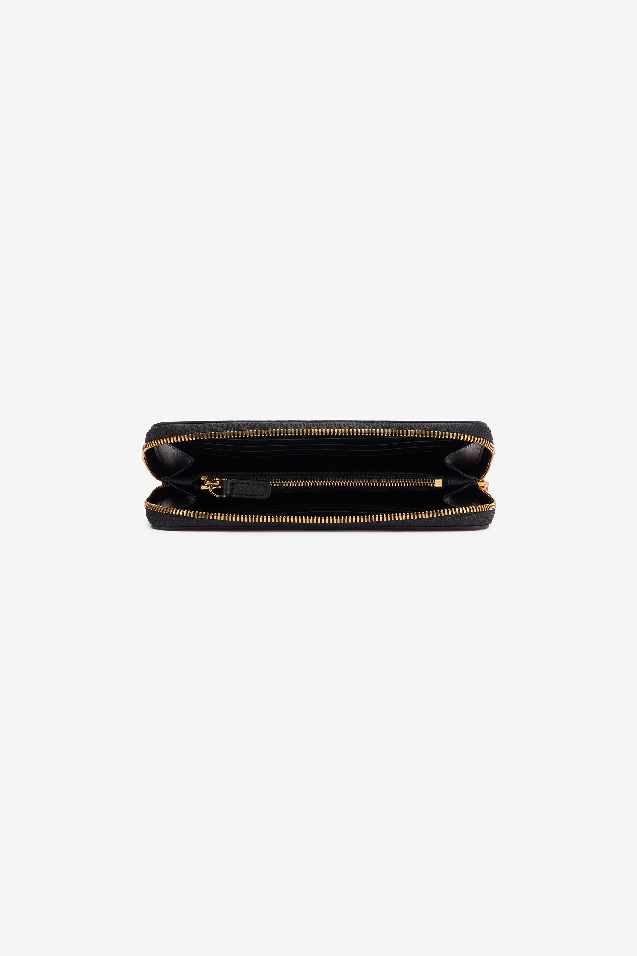 Zip-Around Wallet with Snake Print - 6