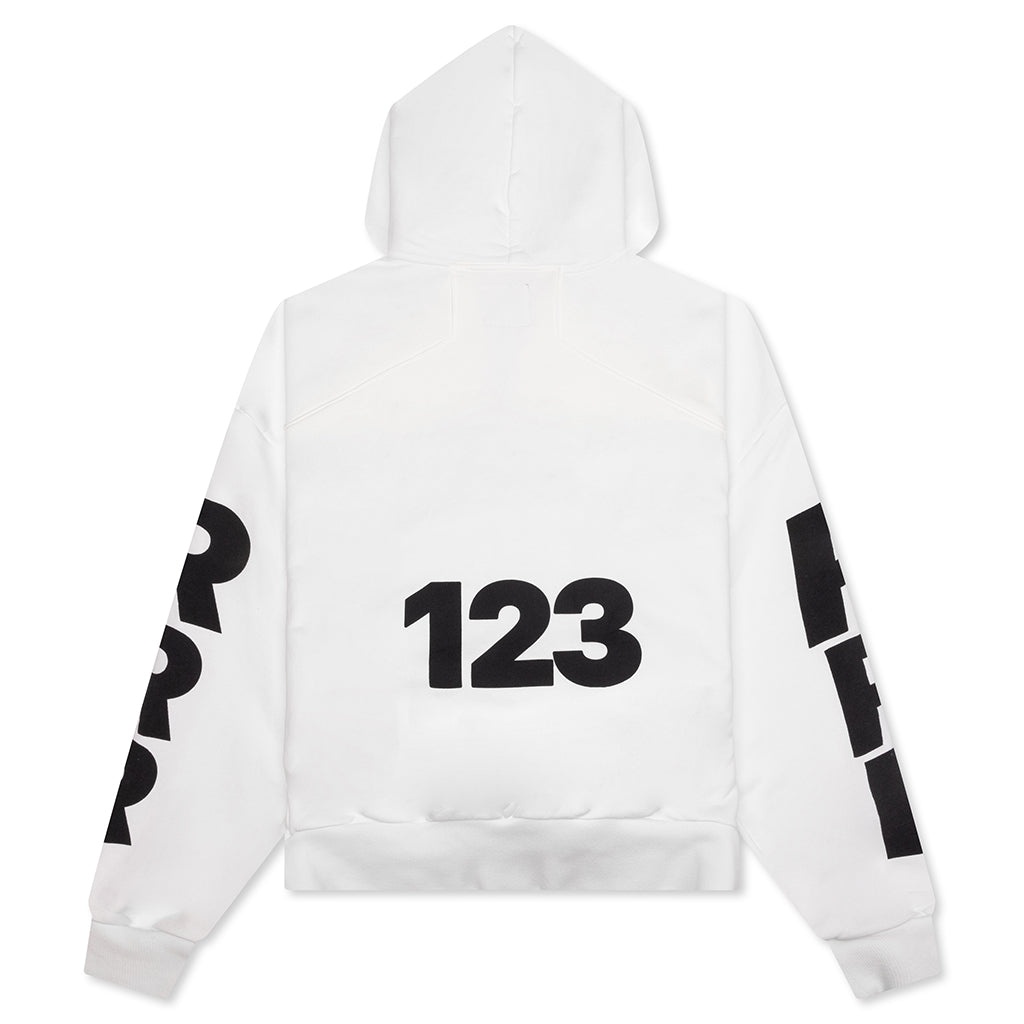 USO-123 CVA ZIP HOODIE - MAX WHITE - 2