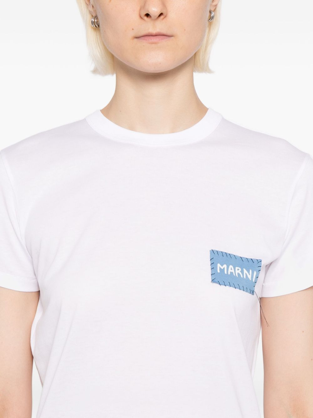 logo-patch T-shirt - 5